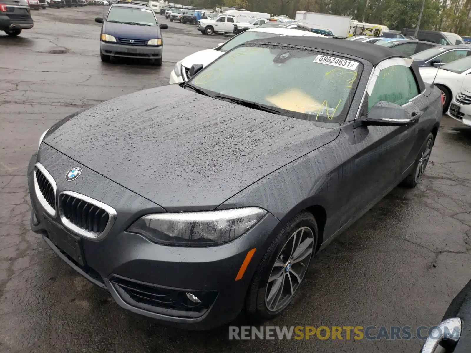 2 Photograph of a damaged car WBA2K1C53KVD41799 BMW 2 SERIES 2019