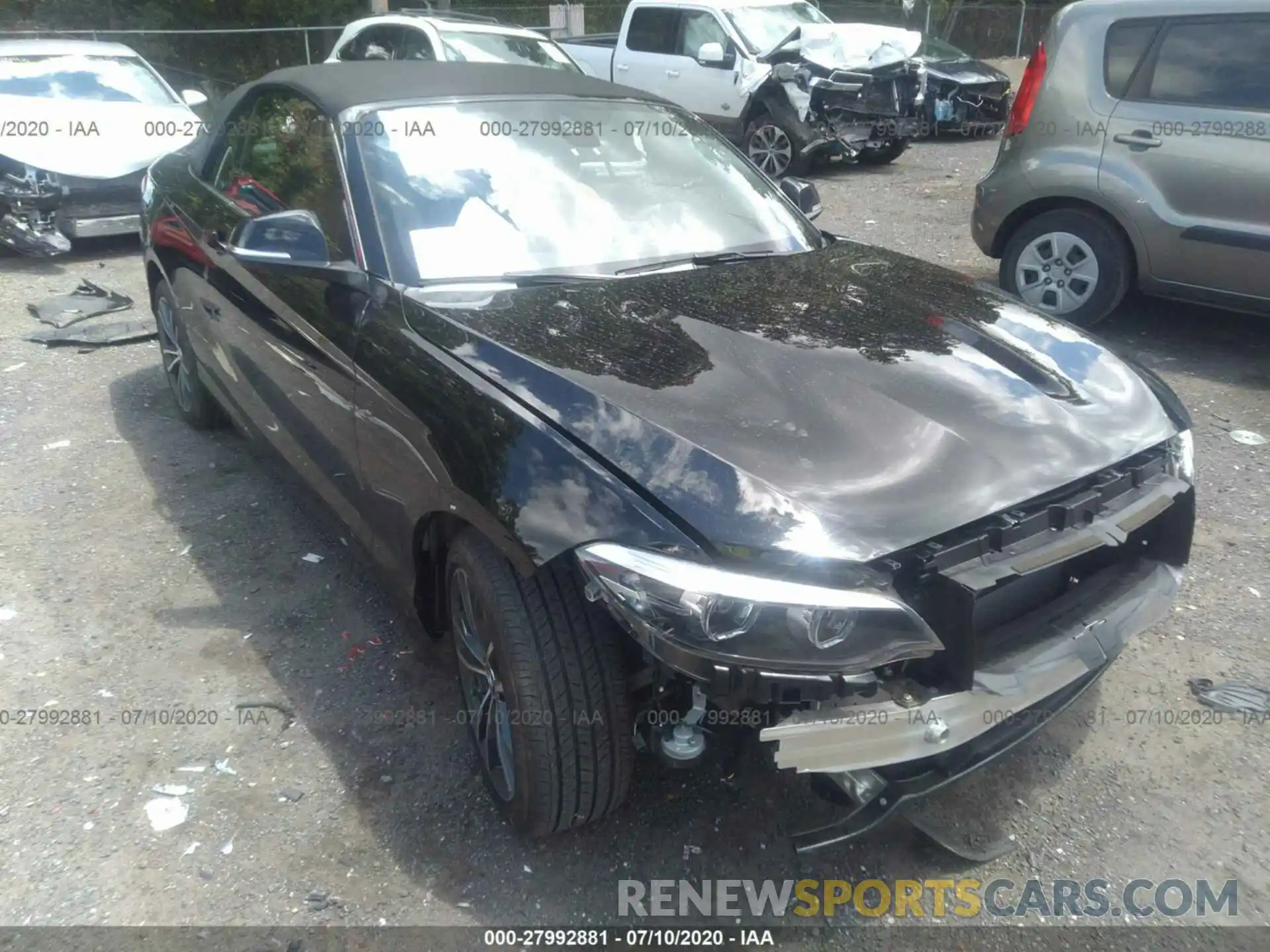 1 Photograph of a damaged car WBA2K1C54KVD42122 BMW 2 SERIES 2019