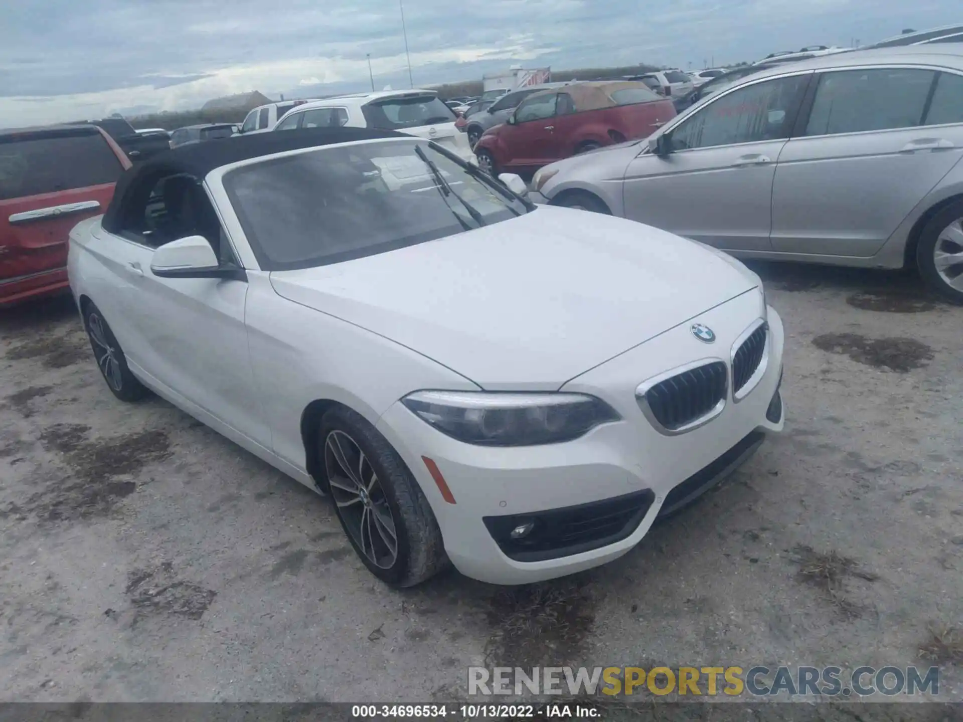 1 Photograph of a damaged car WBA2K1C57KVD42079 BMW 2 SERIES 2019