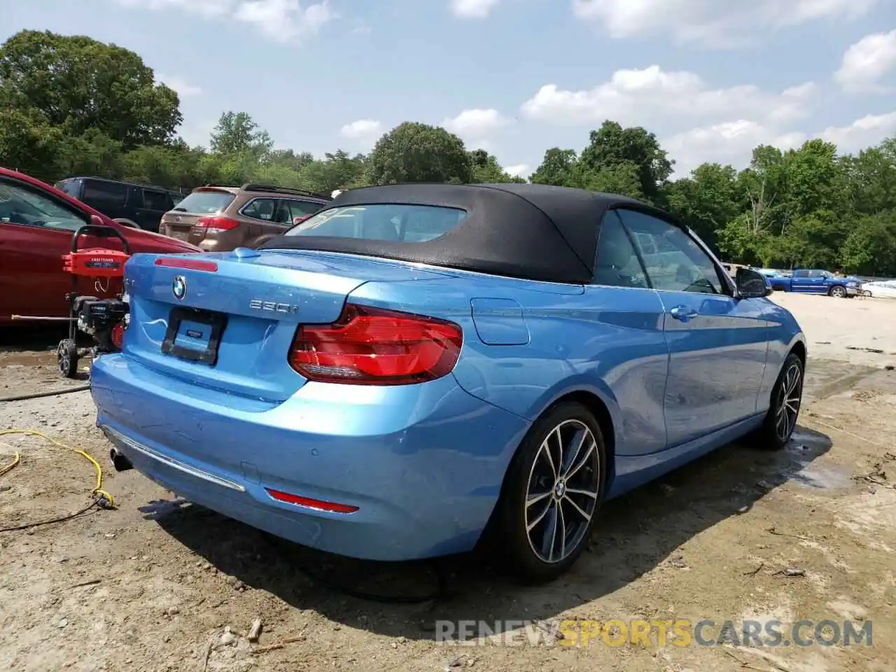 4 Photograph of a damaged car WBA2K1C57KVD42115 BMW 2 SERIES 2019