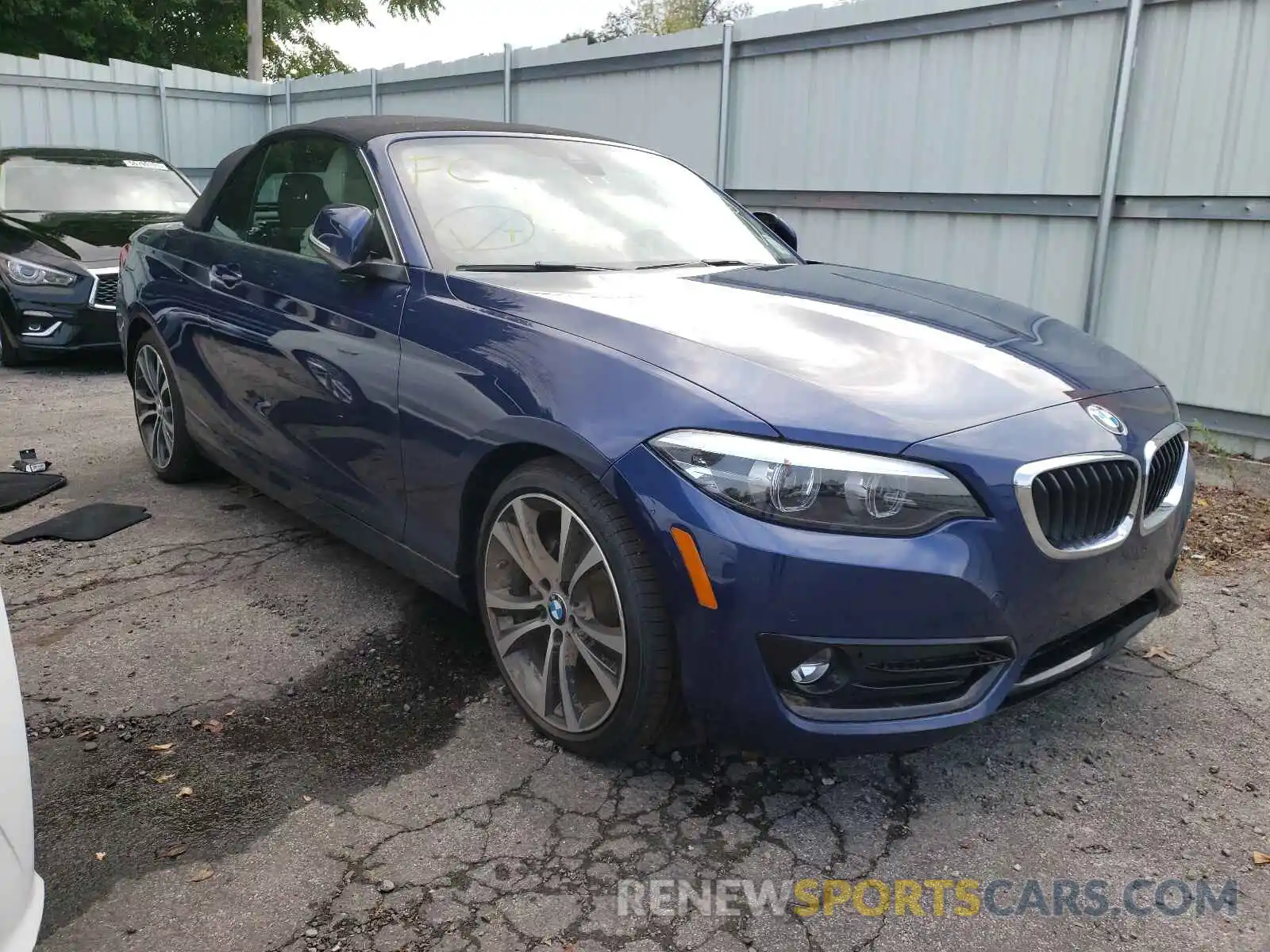 1 Photograph of a damaged car WBA2K1C5XK7D55896 BMW 2 SERIES 2019