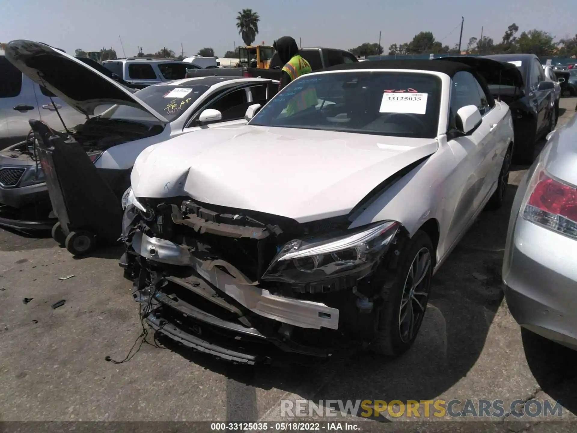 2 Photograph of a damaged car WBA2M7C51K7D15493 BMW 2 SERIES 2019