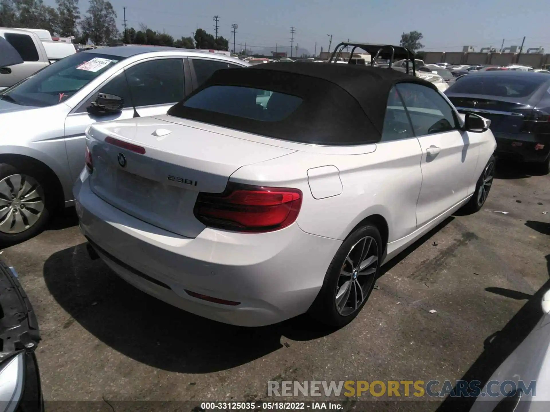 4 Photograph of a damaged car WBA2M7C51K7D15493 BMW 2 SERIES 2019