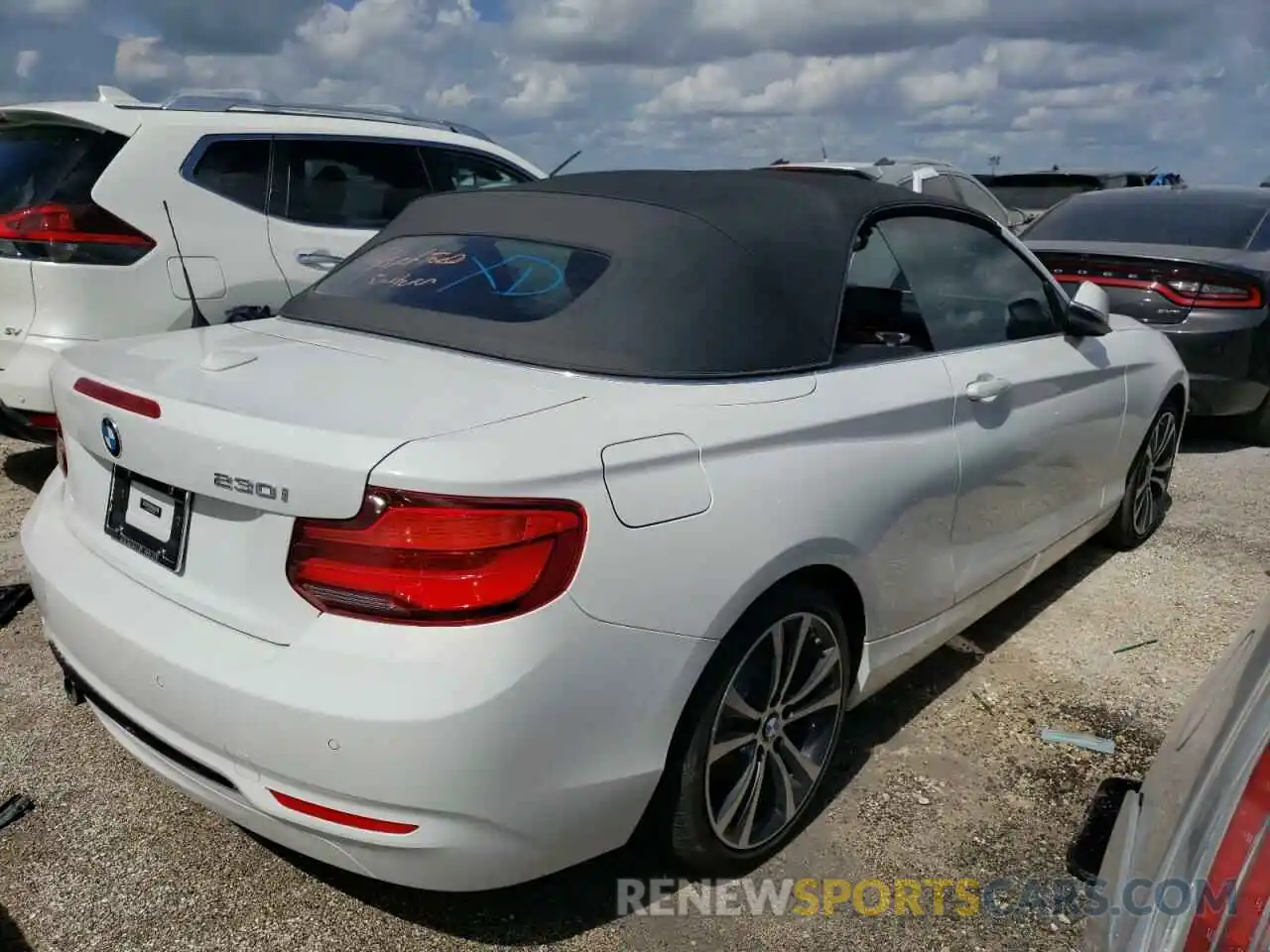 4 Фотография поврежденного автомобиля WBA2M7C51KVD52149 BMW 2 SERIES 2019