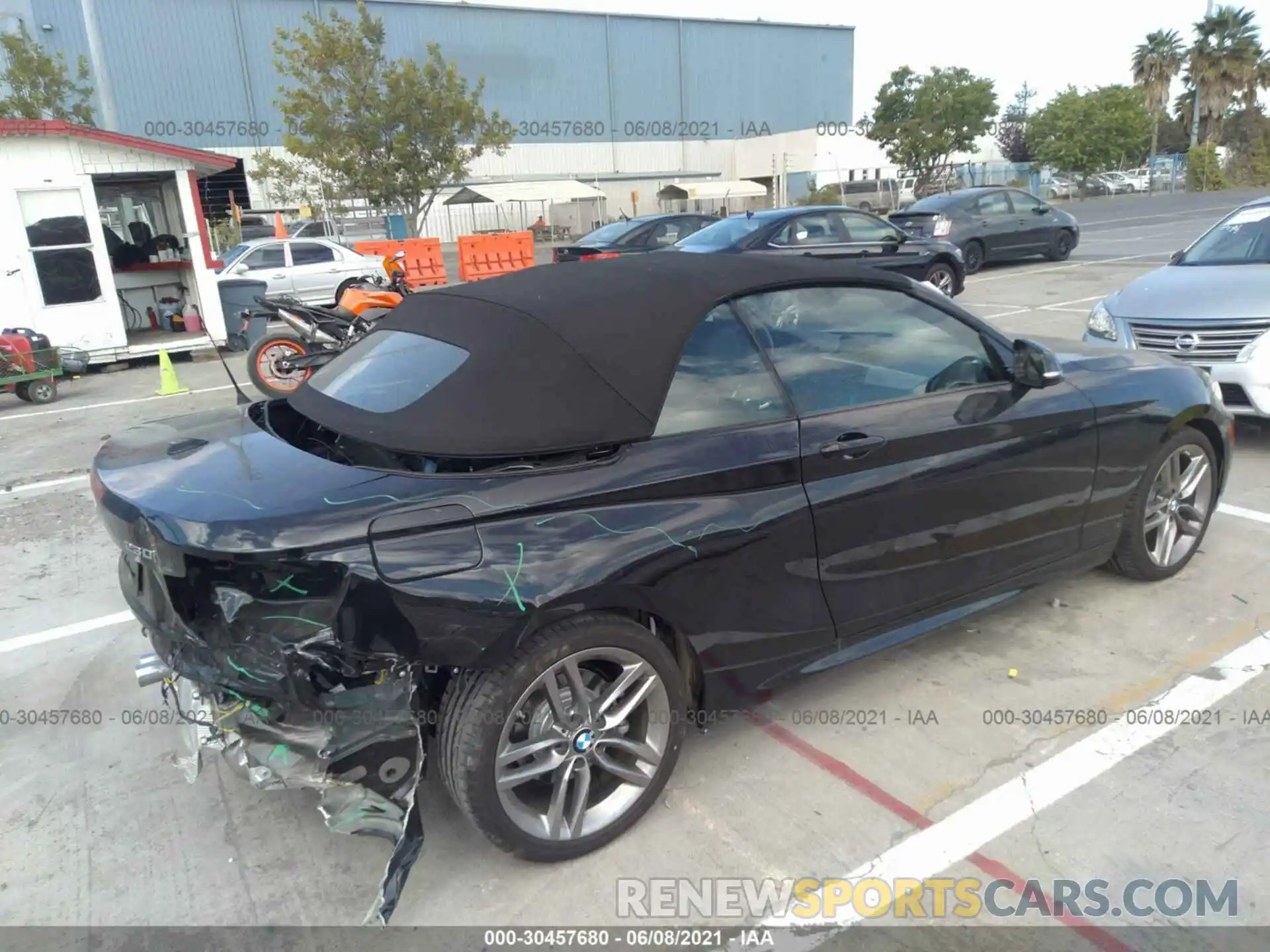 4 Photograph of a damaged car WBA2M7C53K7D58815 BMW 2 SERIES 2019