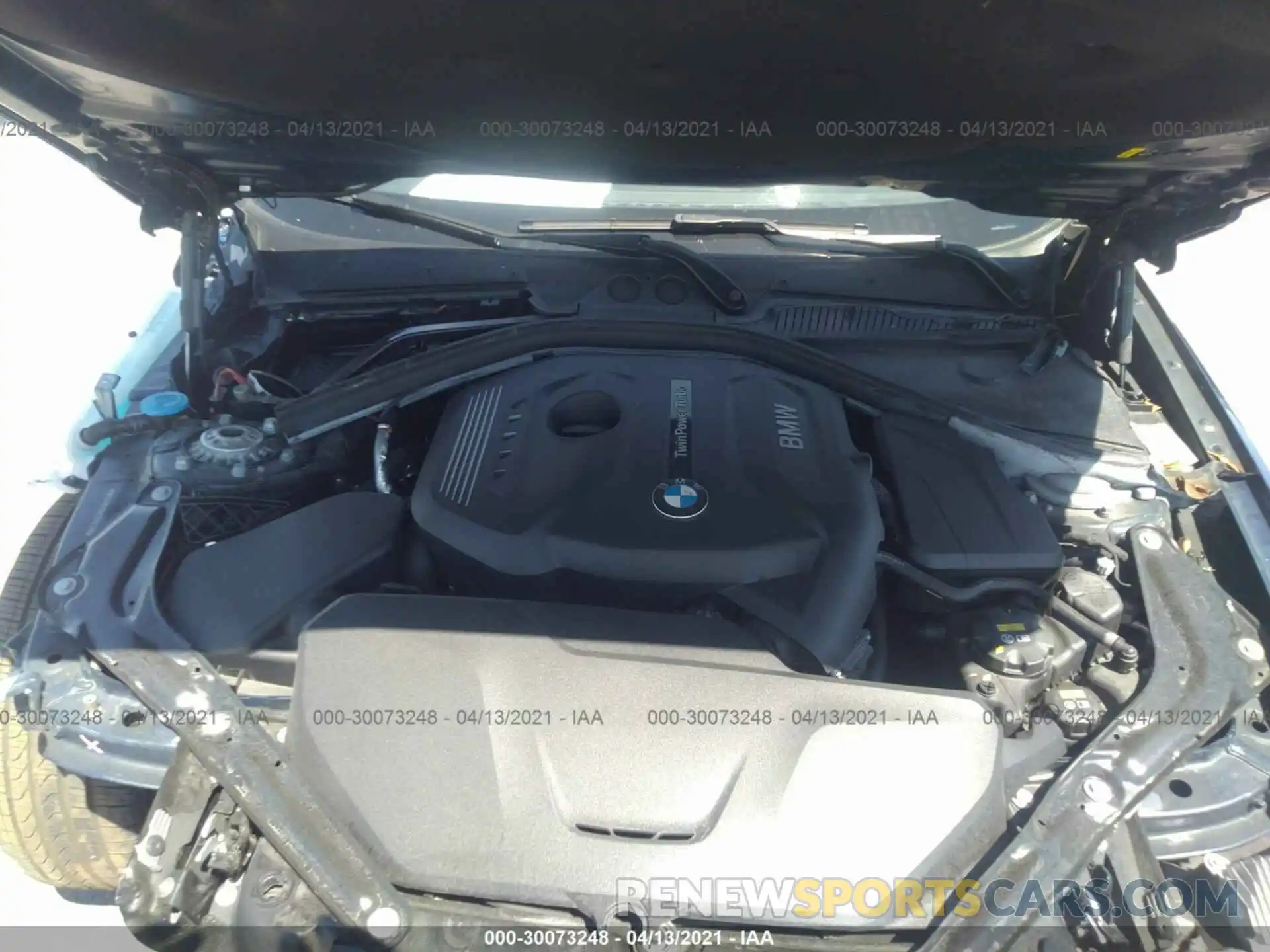 10 Фотография поврежденного автомобиля WBA2M7C55K7D12399 BMW 2 SERIES 2019