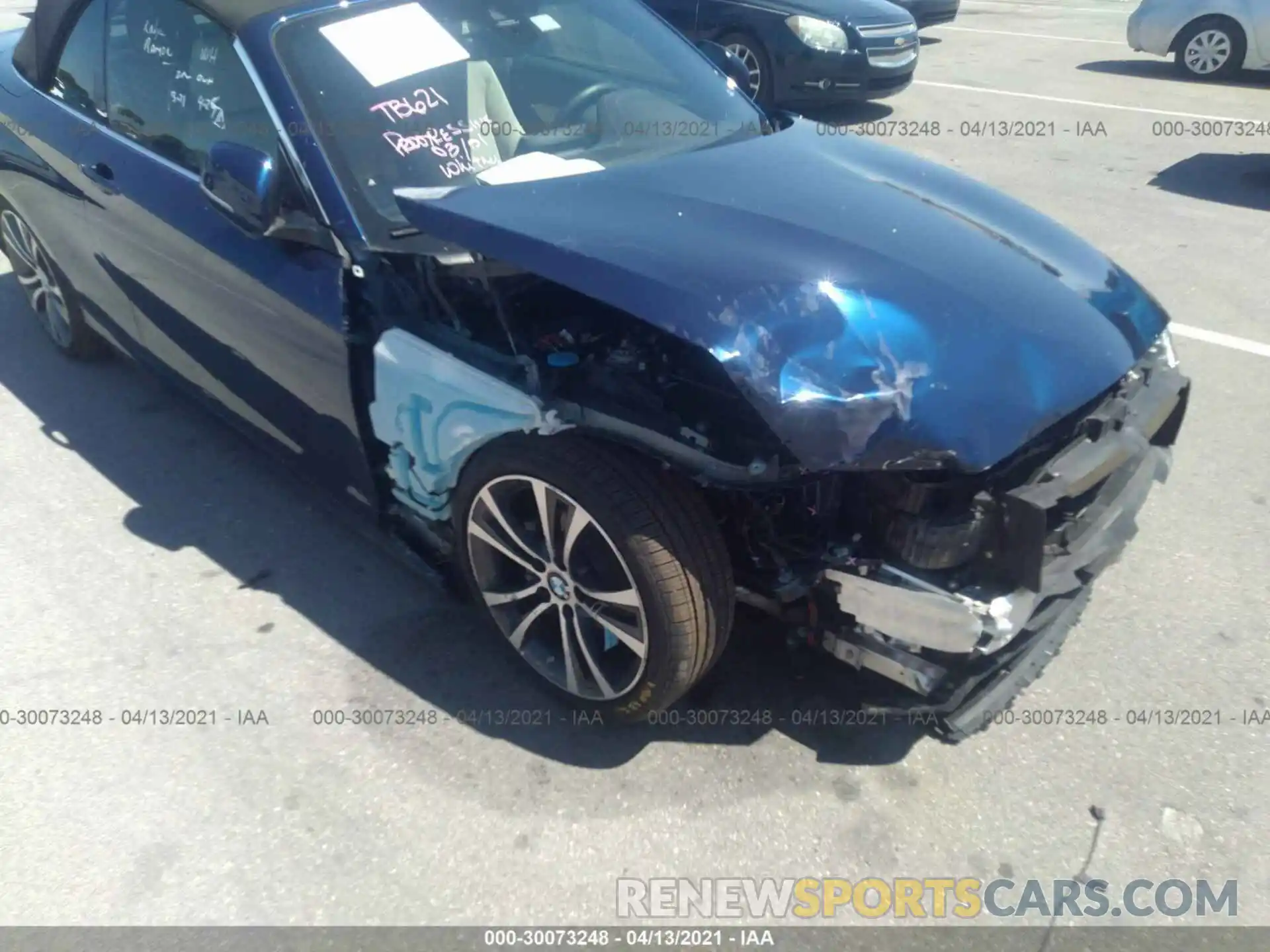 6 Photograph of a damaged car WBA2M7C55K7D12399 BMW 2 SERIES 2019