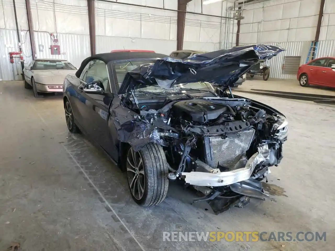 1 Photograph of a damaged car WBA2M7C58K7D19878 BMW 2 SERIES 2019