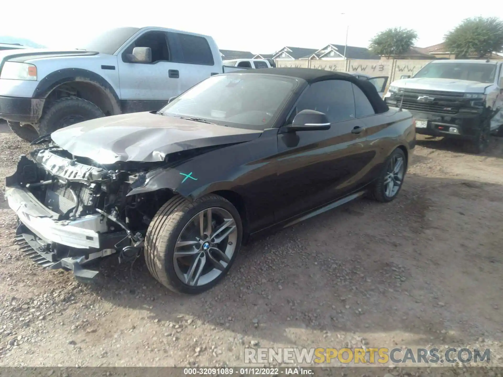 2 Photograph of a damaged car WBA2M7C59K7D59015 BMW 2 SERIES 2019