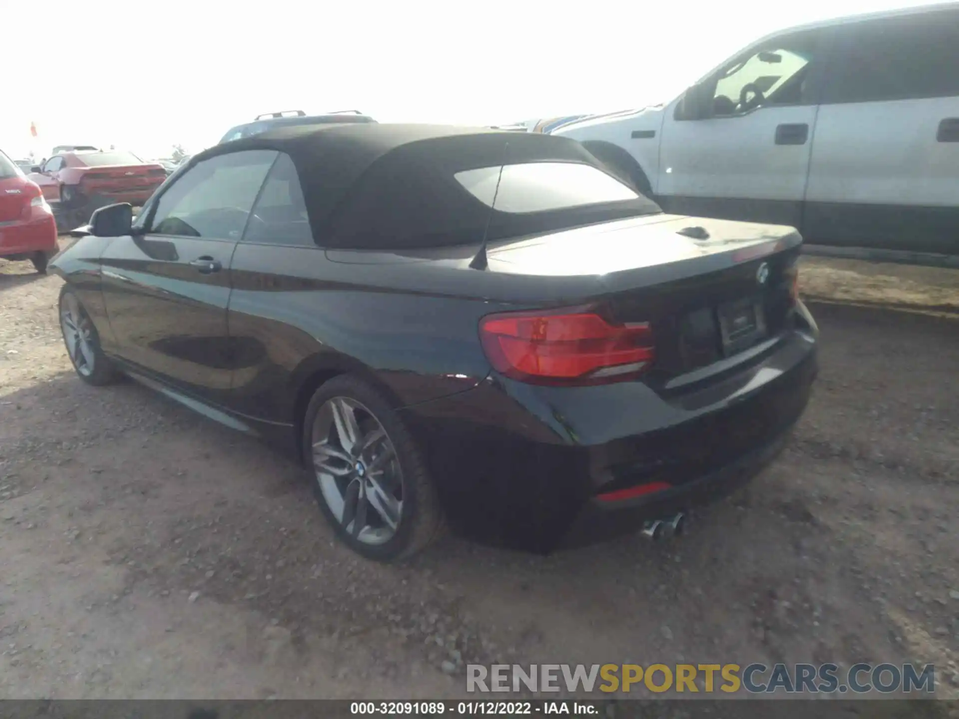 3 Photograph of a damaged car WBA2M7C59K7D59015 BMW 2 SERIES 2019