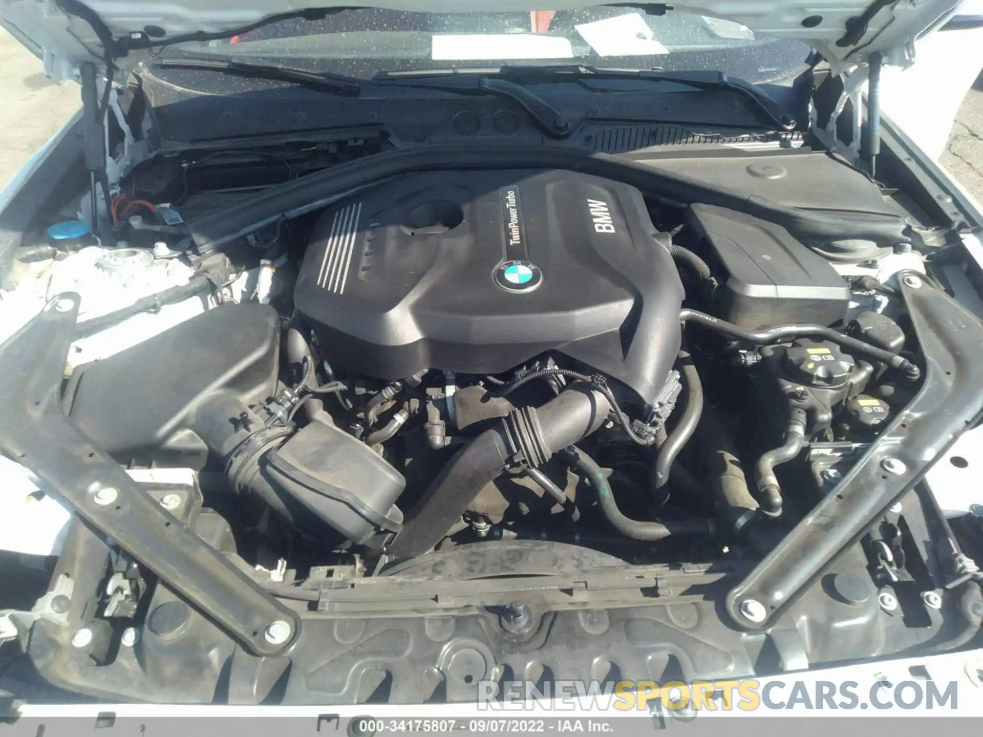 10 Photograph of a damaged car WBA2M7C59KVD52187 BMW 2 SERIES 2019