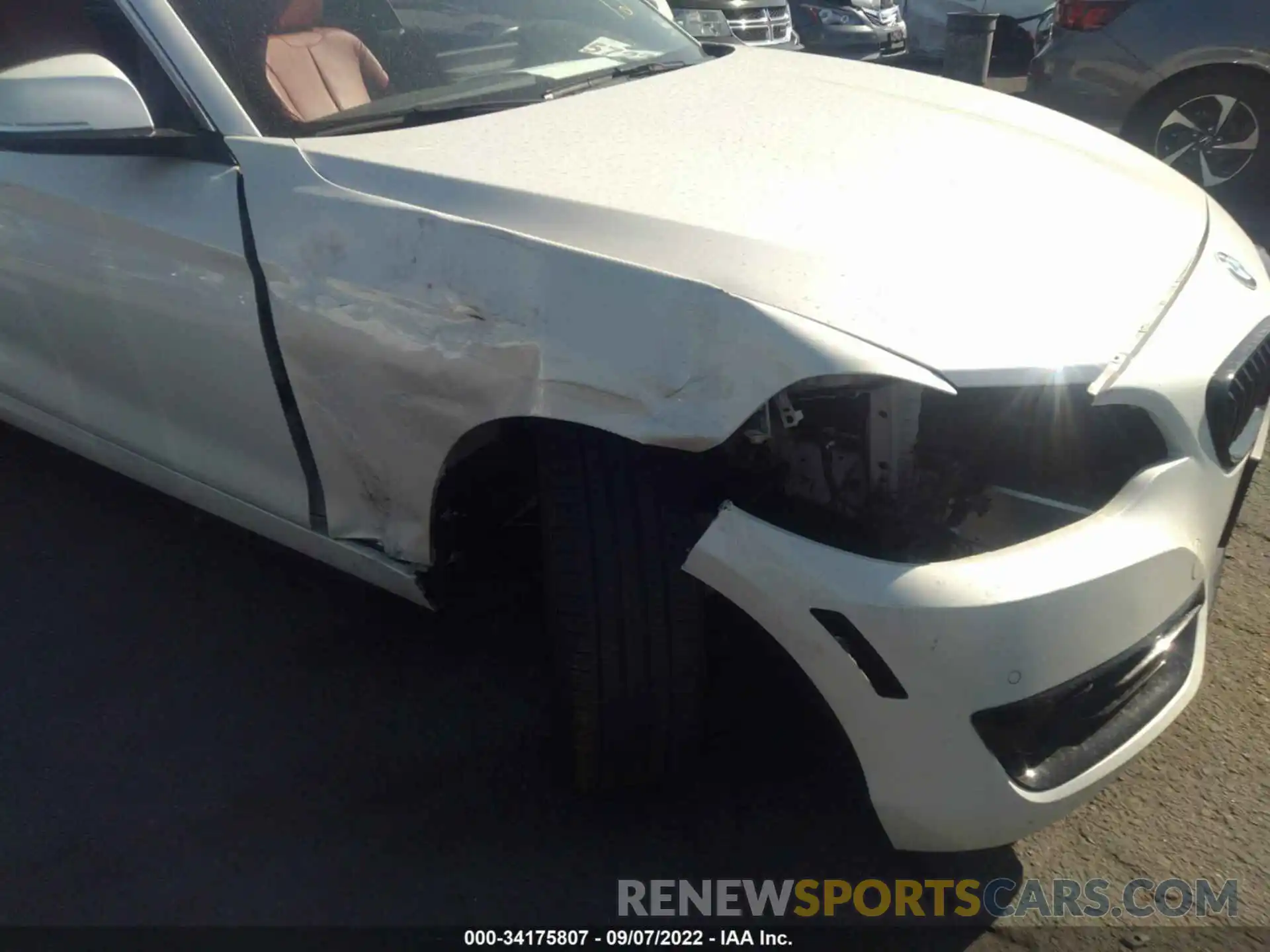 6 Photograph of a damaged car WBA2M7C59KVD52187 BMW 2 SERIES 2019