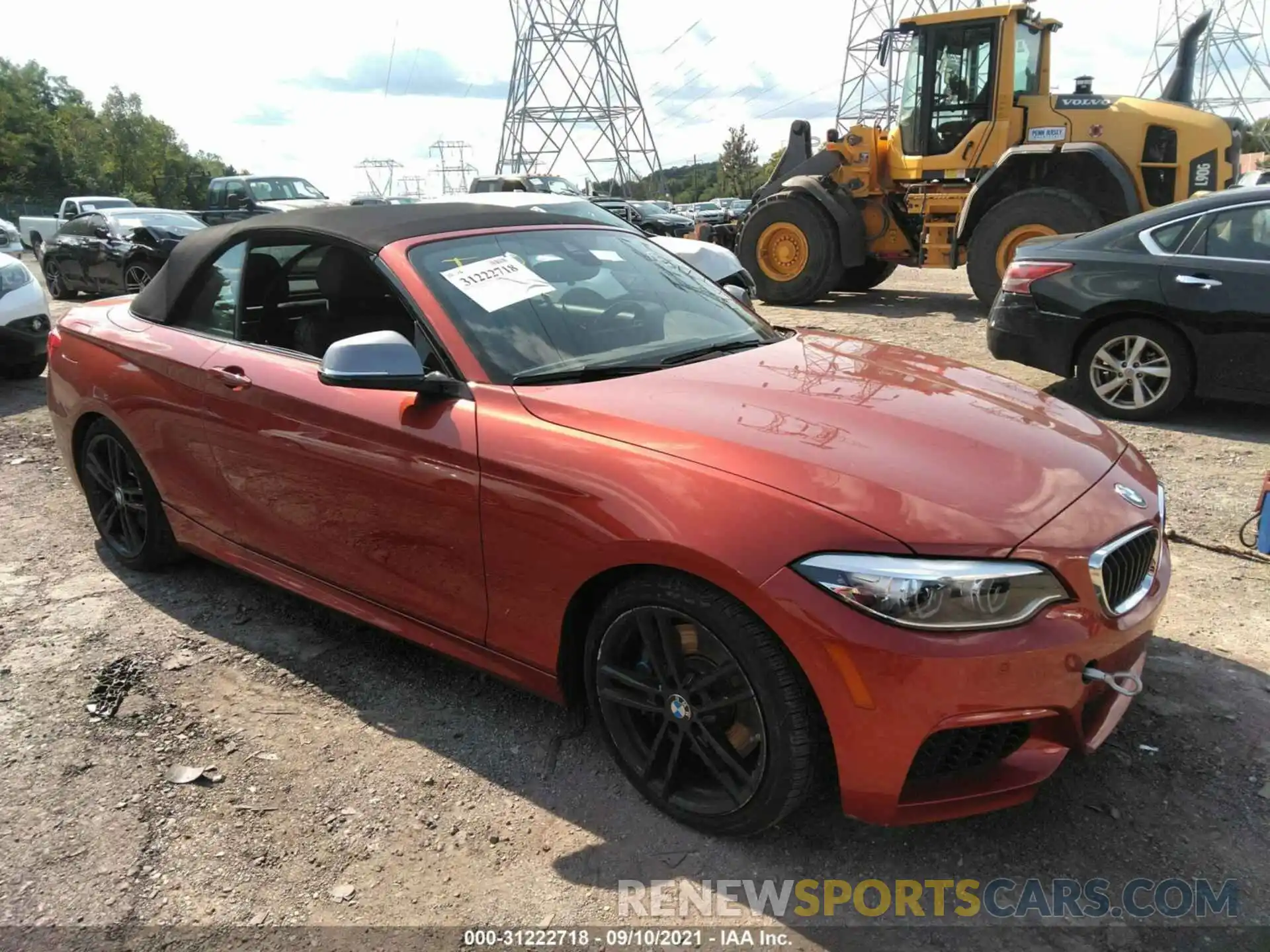 1 Photograph of a damaged car WBA2N3C53KVJ57348 BMW 2 SERIES 2019