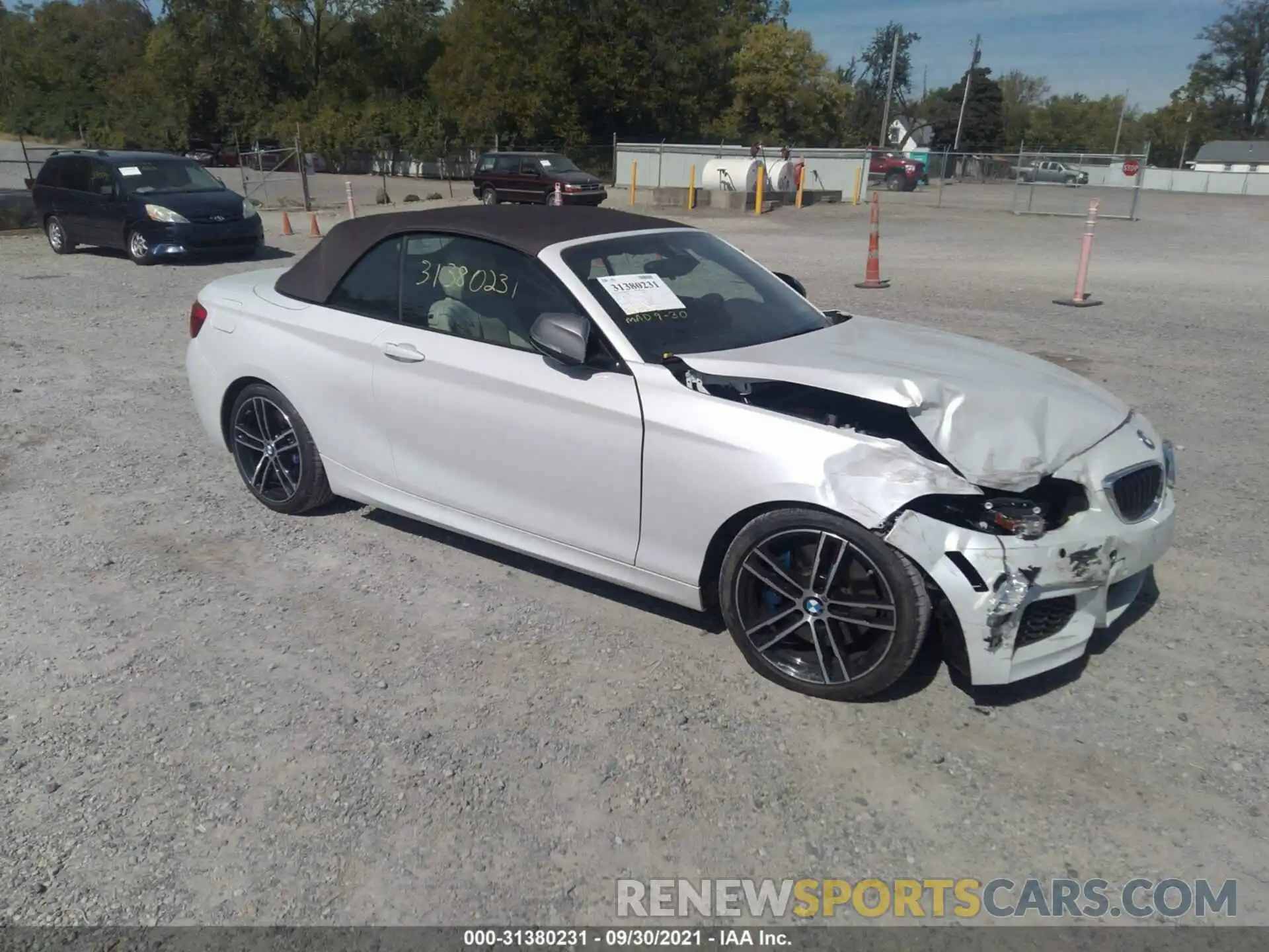 1 Photograph of a damaged car WBA2N3C53KVJ57379 BMW 2 SERIES 2019