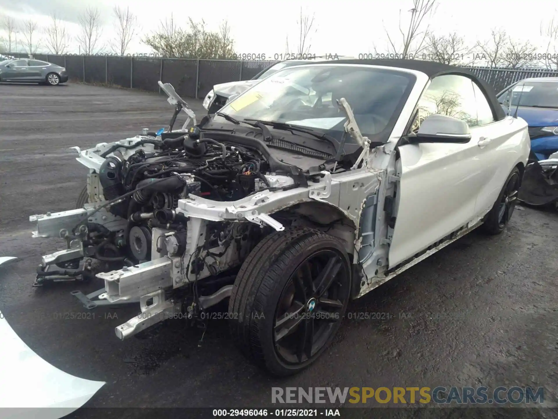 2 Photograph of a damaged car WBA2N3C57KVJ57322 BMW 2 SERIES 2019