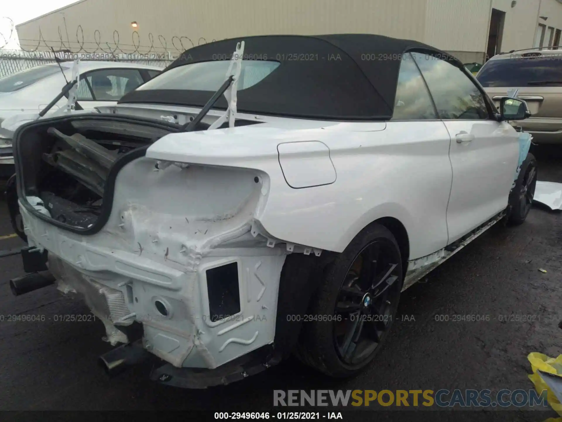 4 Photograph of a damaged car WBA2N3C57KVJ57322 BMW 2 SERIES 2019