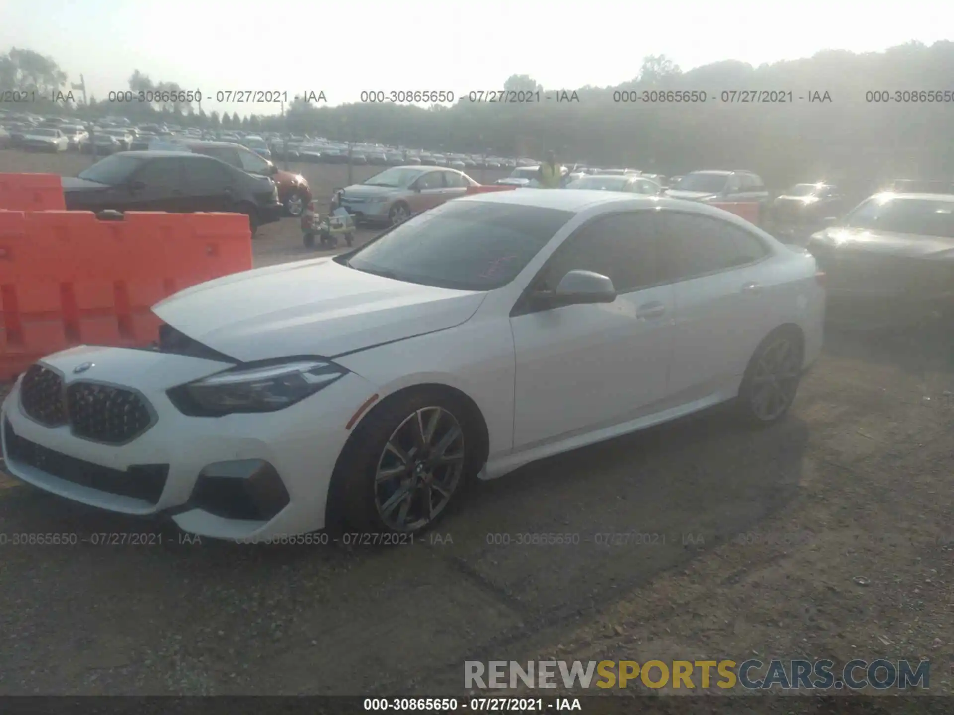 2 Photograph of a damaged car WBA13AL01L7F35346 BMW 2 SERIES 2020