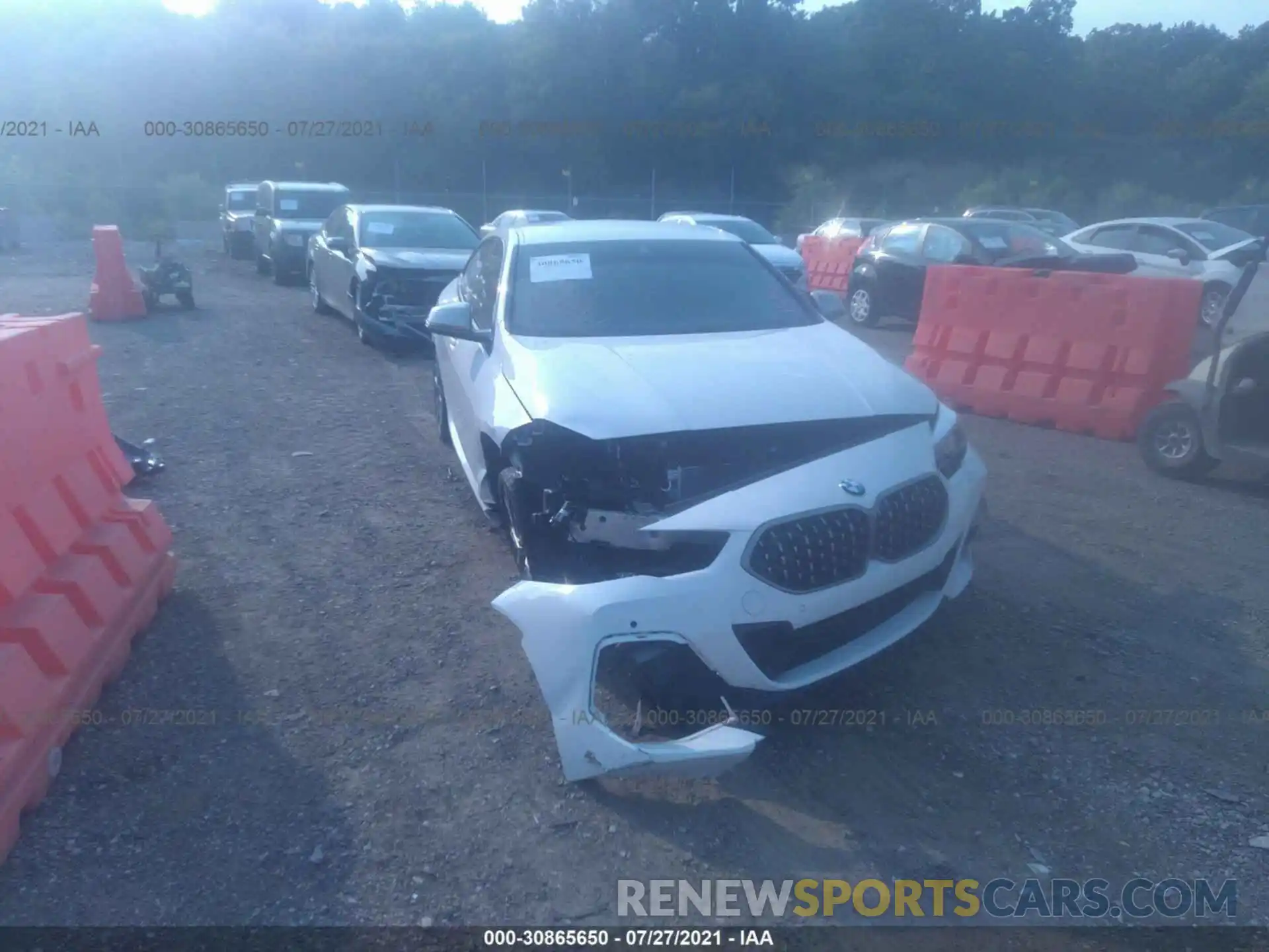 6 Photograph of a damaged car WBA13AL01L7F35346 BMW 2 SERIES 2020