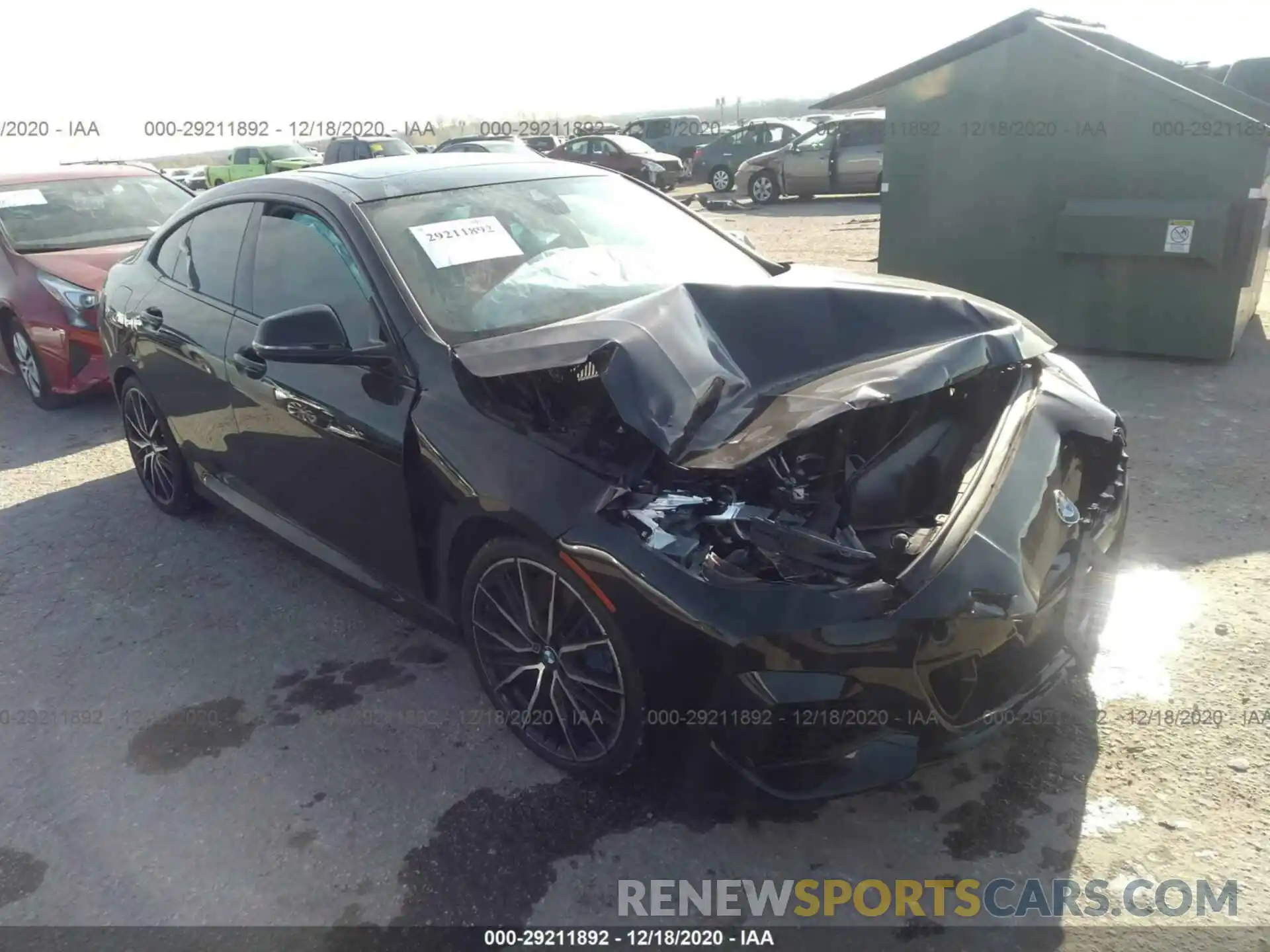 1 Photograph of a damaged car WBA13AL01L7F73854 BMW 2 SERIES 2020