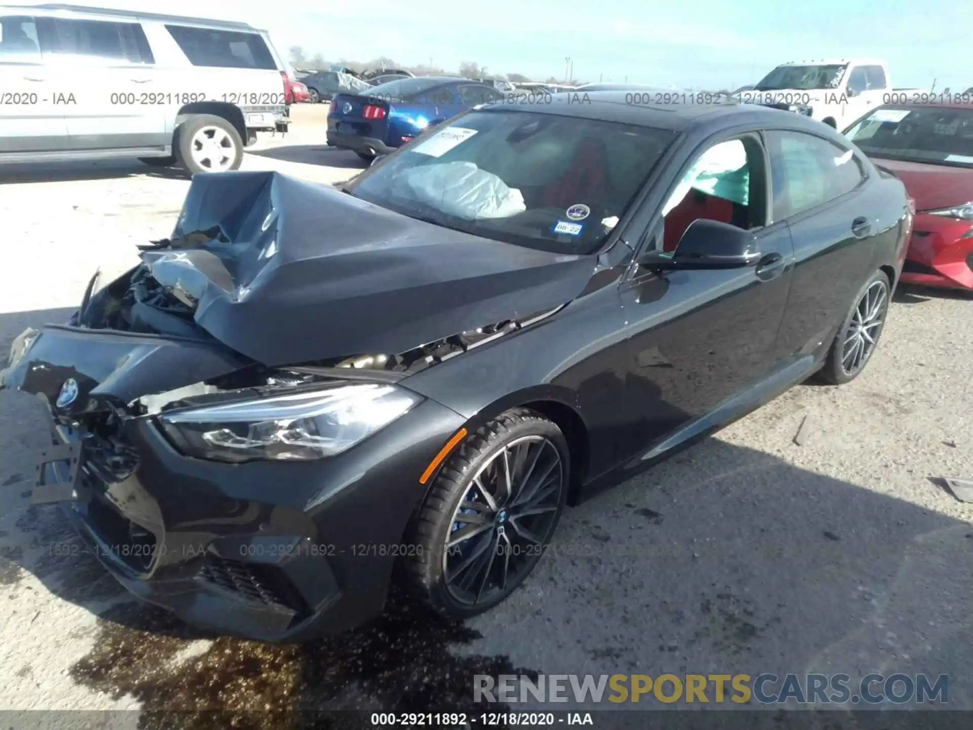 2 Photograph of a damaged car WBA13AL01L7F73854 BMW 2 SERIES 2020