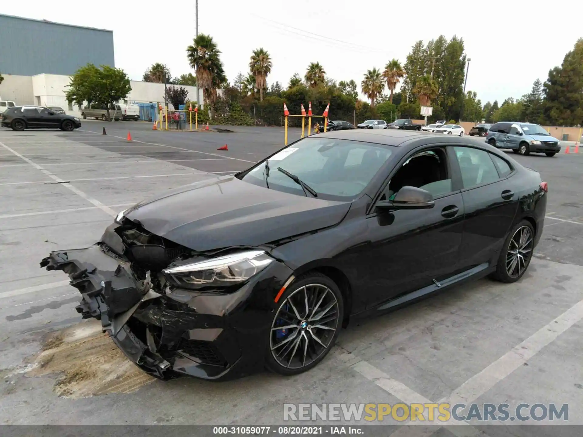 2 Photograph of a damaged car WBA13AL04L7F72410 BMW 2 SERIES 2020