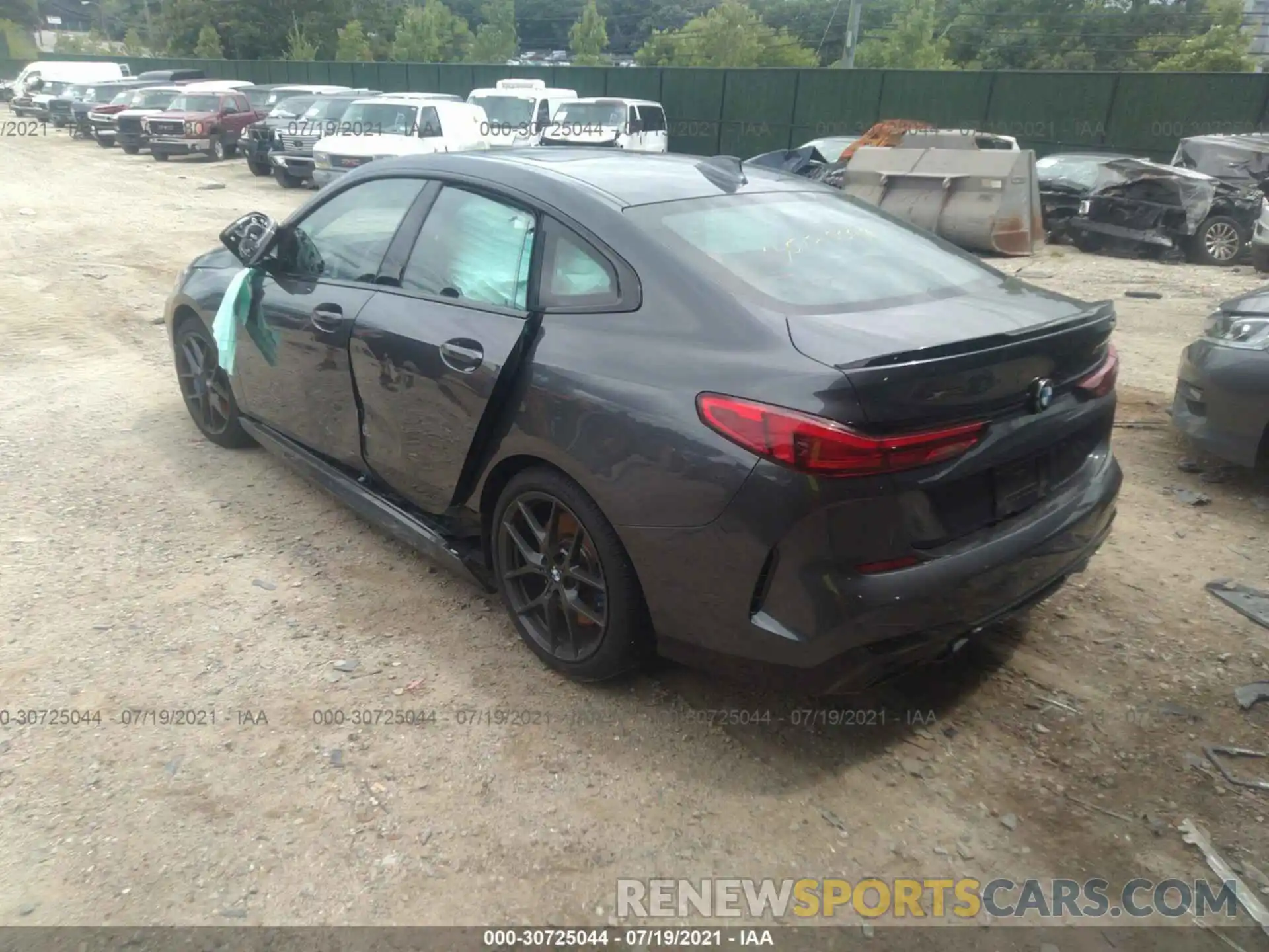 3 Photograph of a damaged car WBA13AL05L7F99860 BMW 2 SERIES 2020