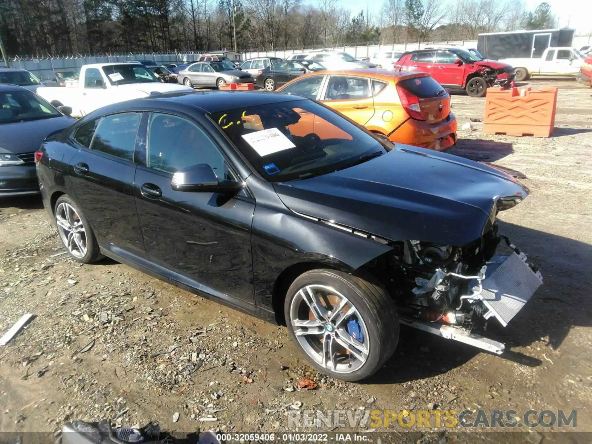 1 Photograph of a damaged car WBA13AL06L7F61098 BMW 2 SERIES 2020