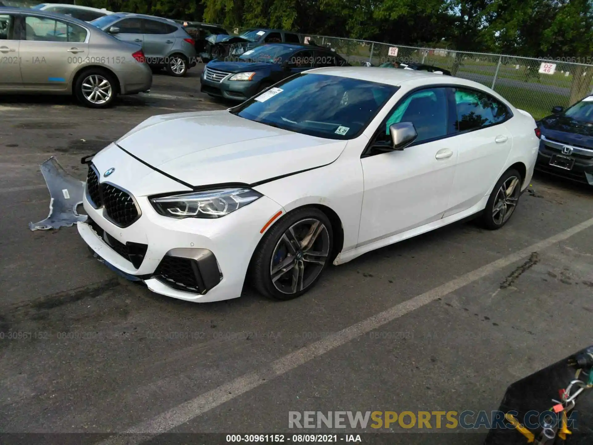 2 Photograph of a damaged car WBA13AL06L7F63062 BMW 2 SERIES 2020