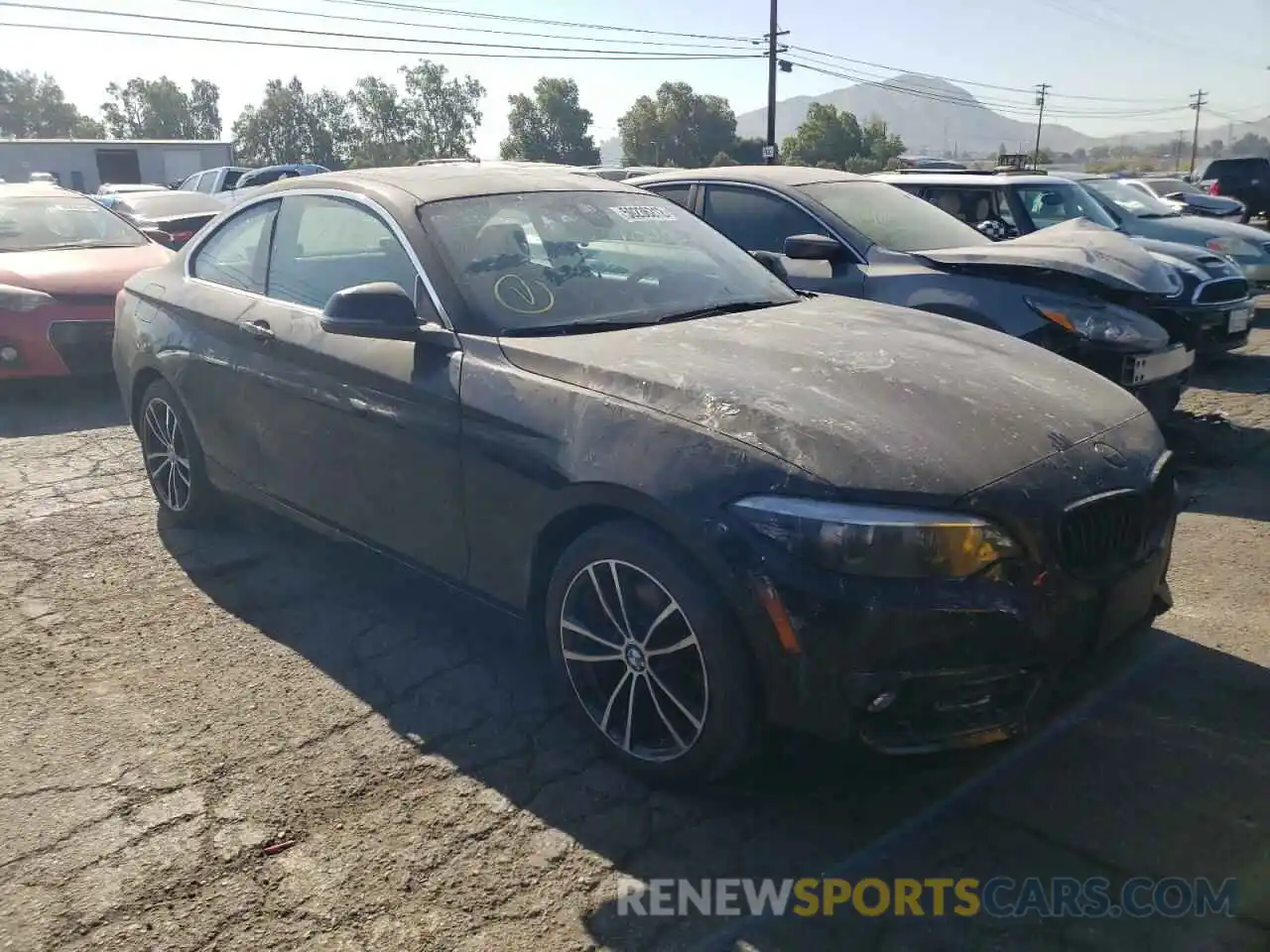 1 Photograph of a damaged car WBA2J1C00L7E58107 BMW 2 SERIES 2020