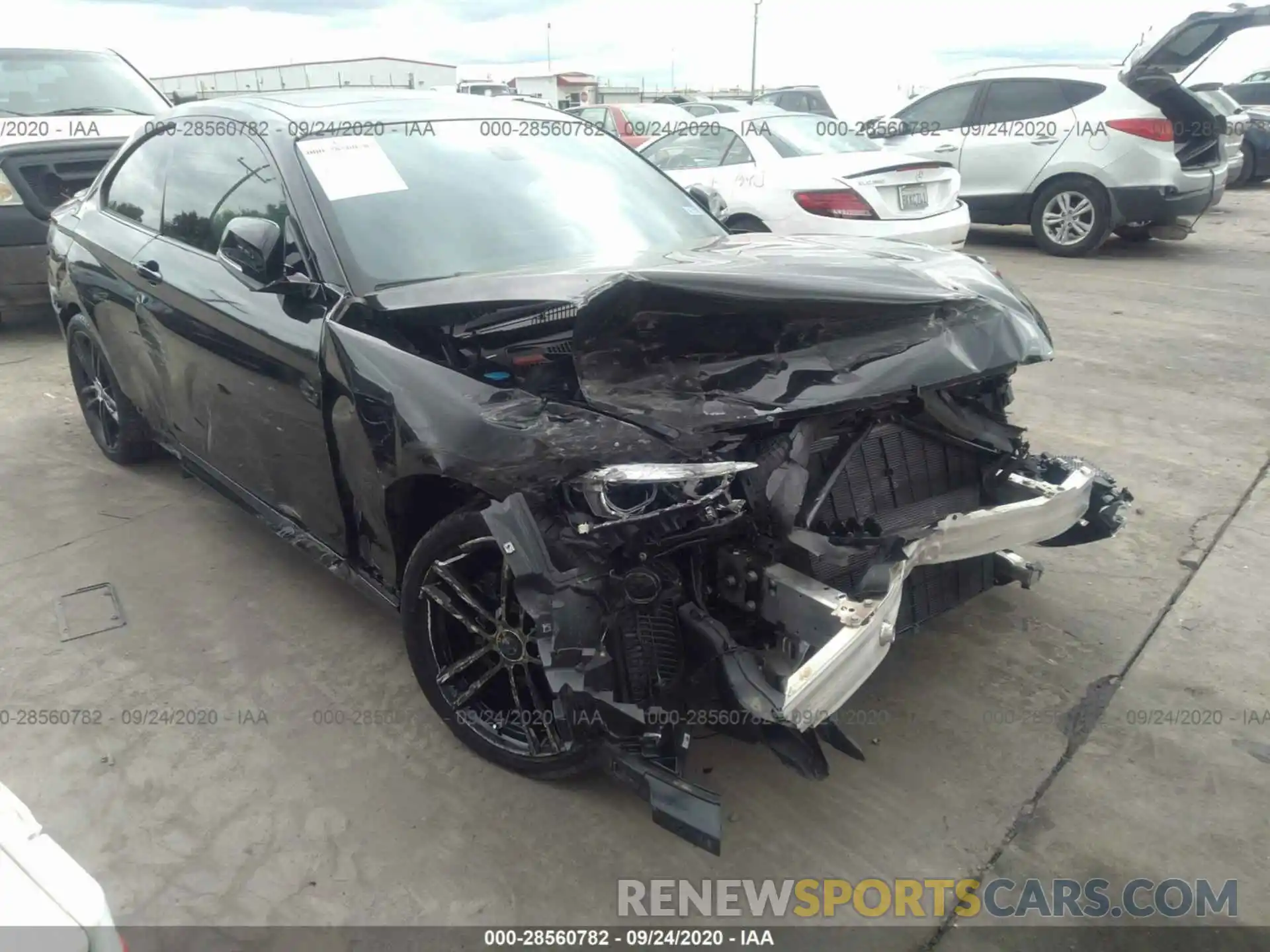 1 Photograph of a damaged car WBA2J1C01L7E54616 BMW 2 SERIES 2020