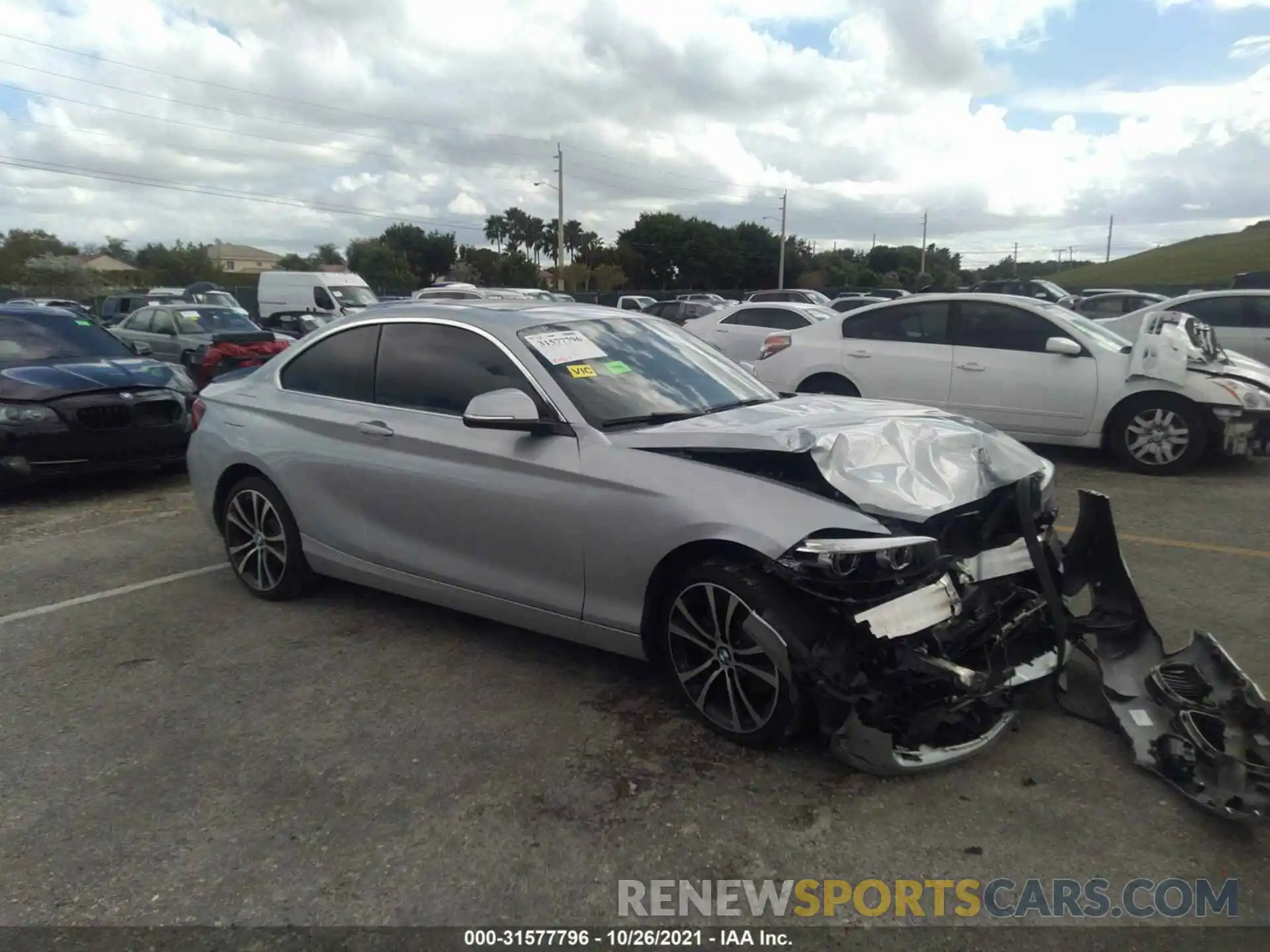 1 Photograph of a damaged car WBA2J1C02L7E53507 BMW 2 SERIES 2020