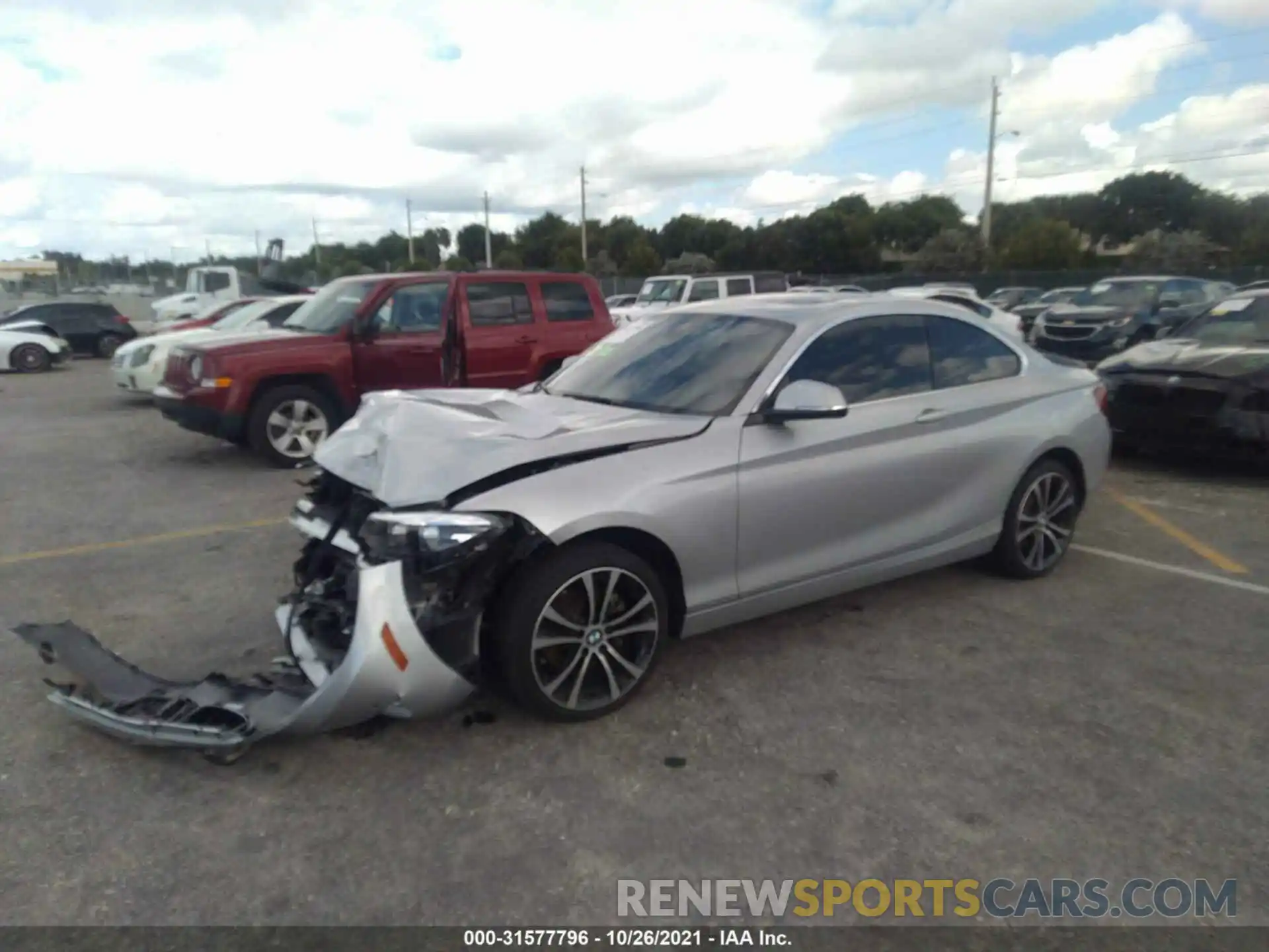 2 Photograph of a damaged car WBA2J1C02L7E53507 BMW 2 SERIES 2020