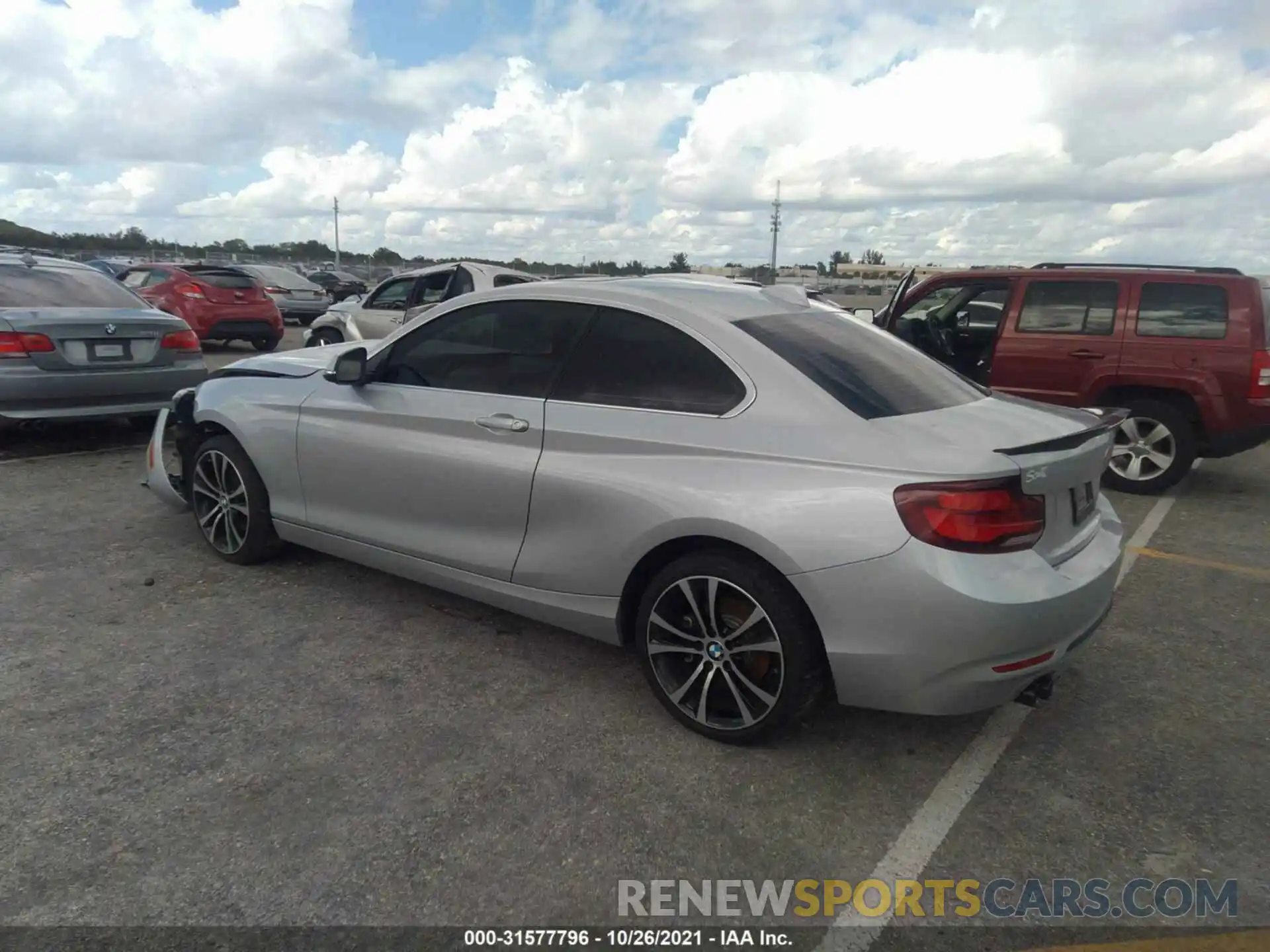 3 Photograph of a damaged car WBA2J1C02L7E53507 BMW 2 SERIES 2020