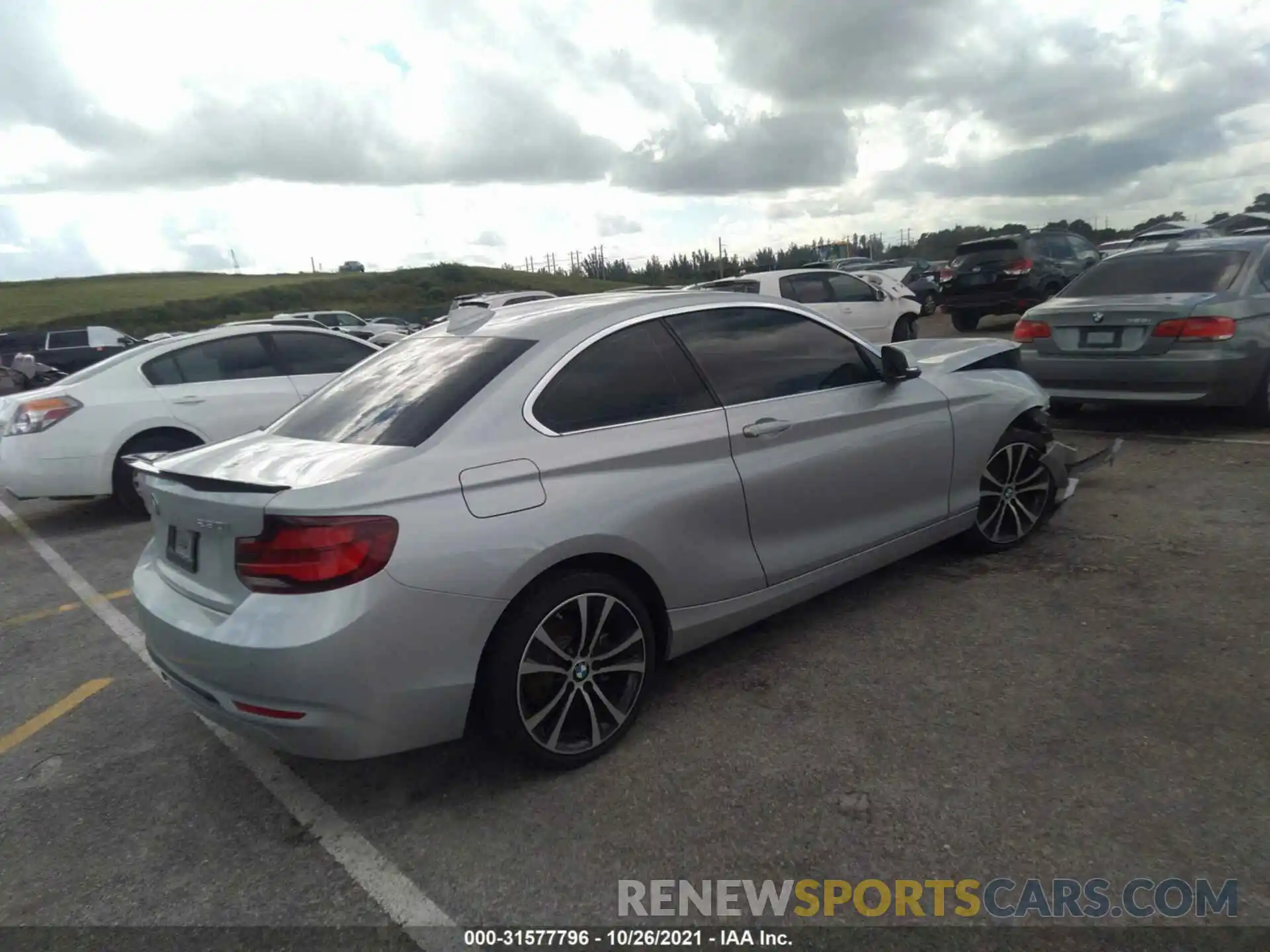 4 Photograph of a damaged car WBA2J1C02L7E53507 BMW 2 SERIES 2020