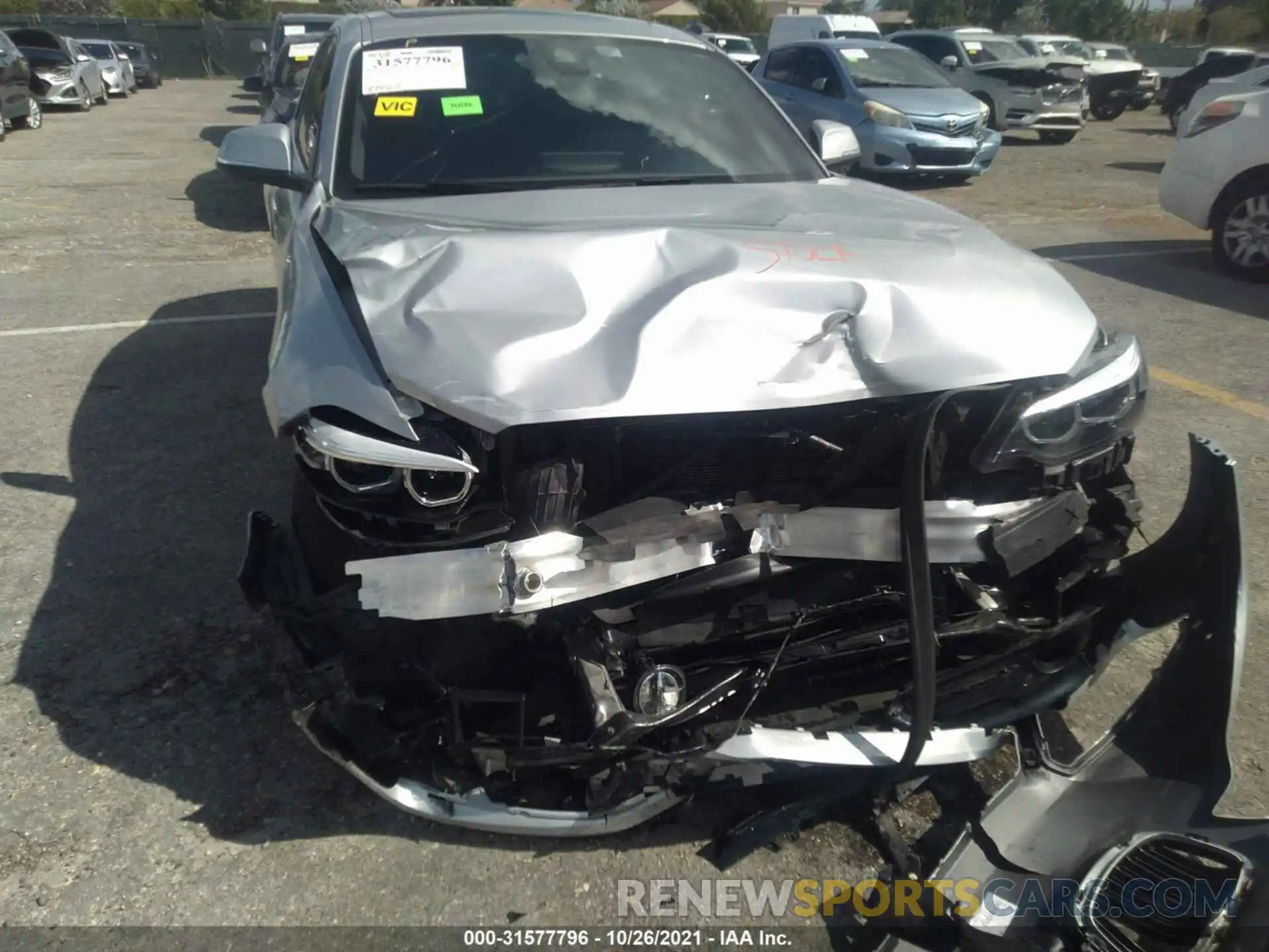 6 Photograph of a damaged car WBA2J1C02L7E53507 BMW 2 SERIES 2020