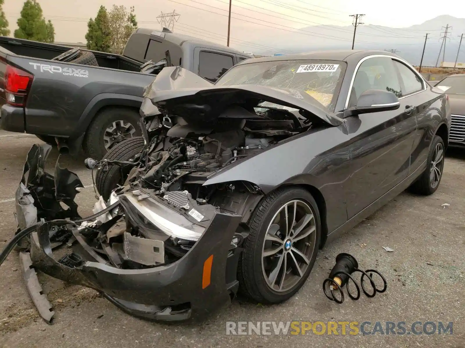 2 Photograph of a damaged car WBA2J1C07L7E75812 BMW 2 SERIES 2020