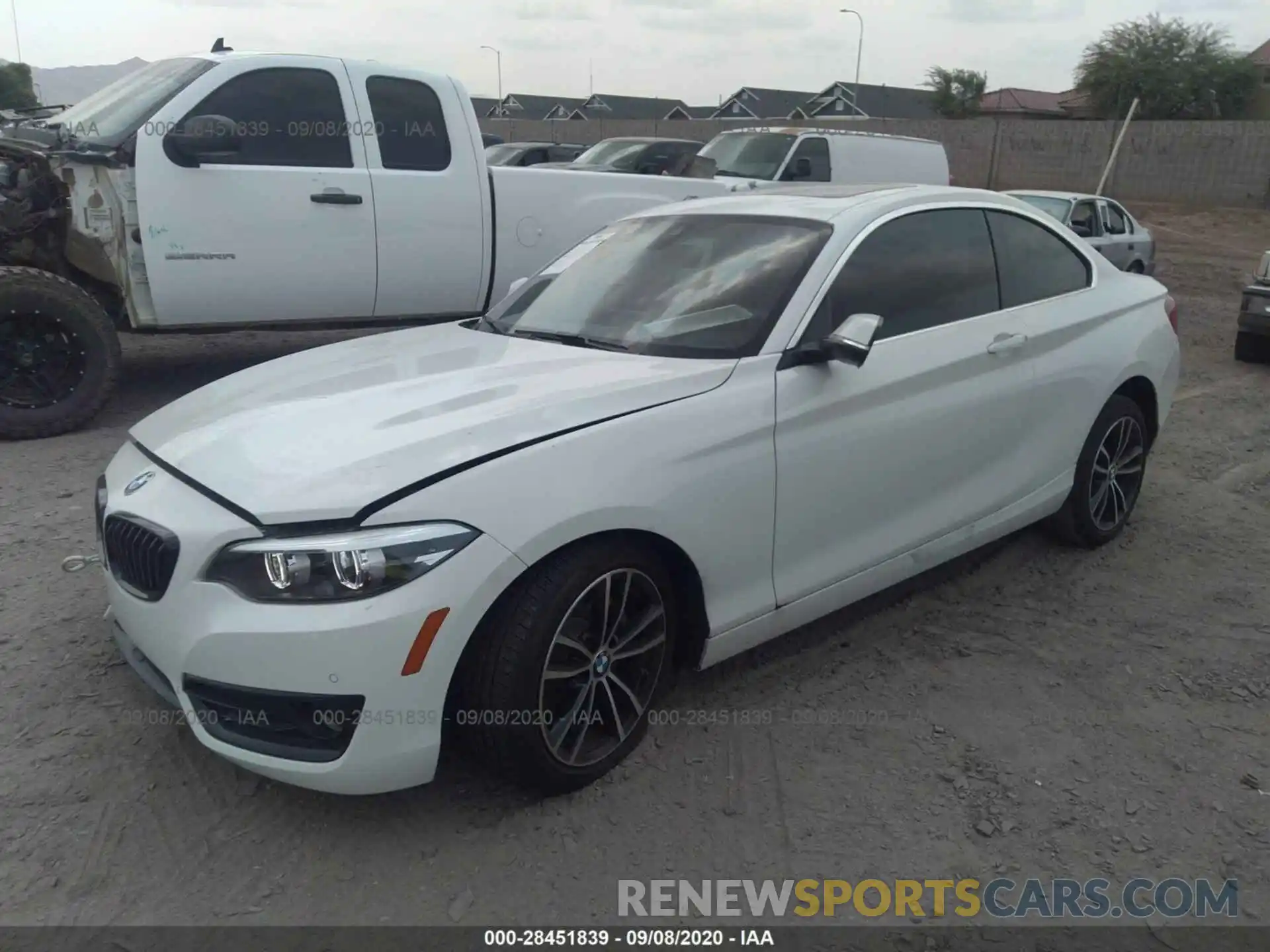 2 Photograph of a damaged car WBA2J1C08L7D92549 BMW 2 SERIES 2020