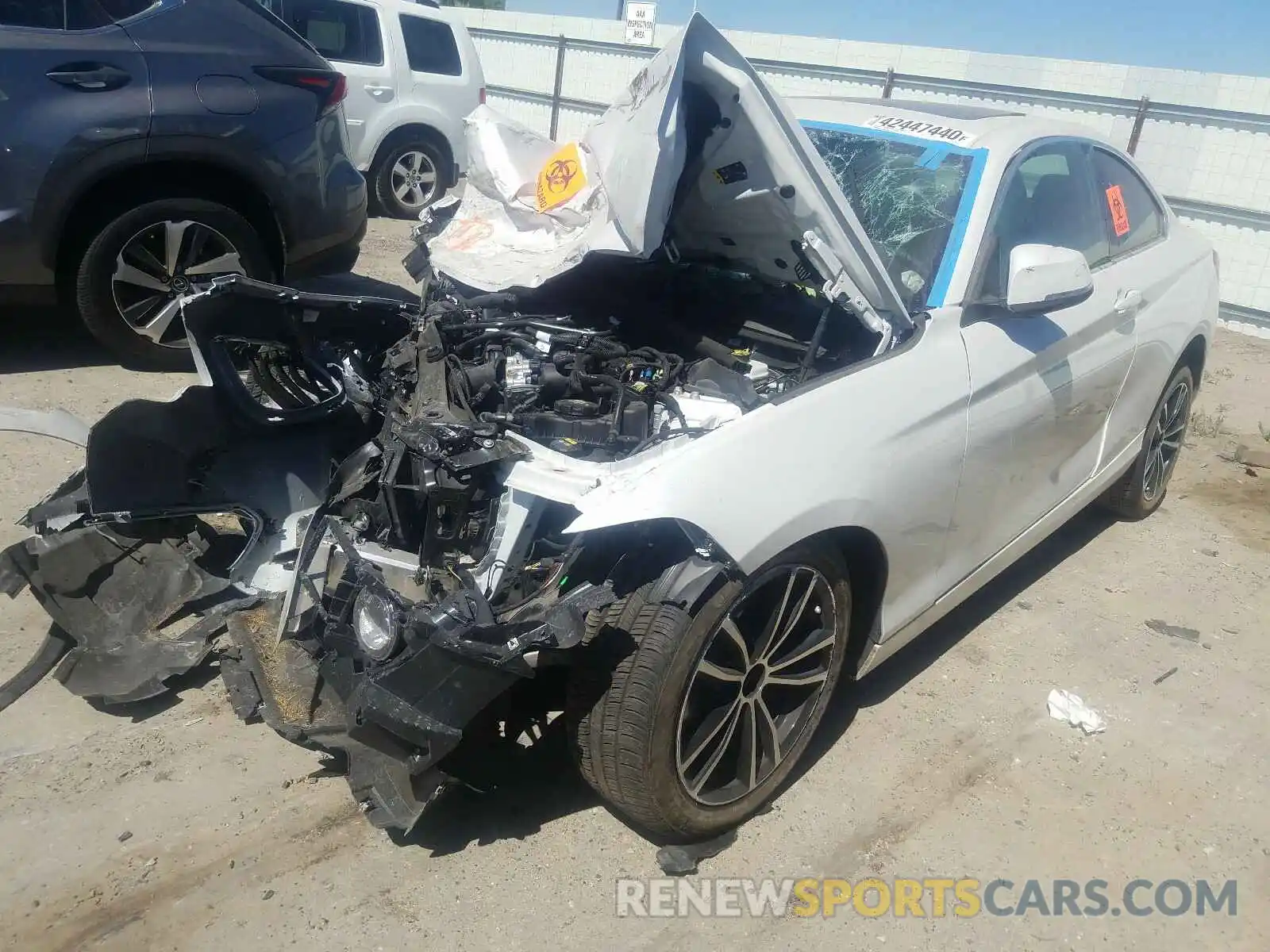 2 Photograph of a damaged car WBA2J1C08L7D97833 BMW 2 SERIES 2020