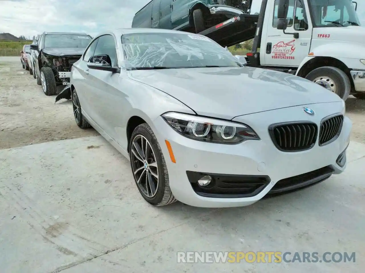 1 Photograph of a damaged car WBA2J1C09L7E60695 BMW 2 SERIES 2020