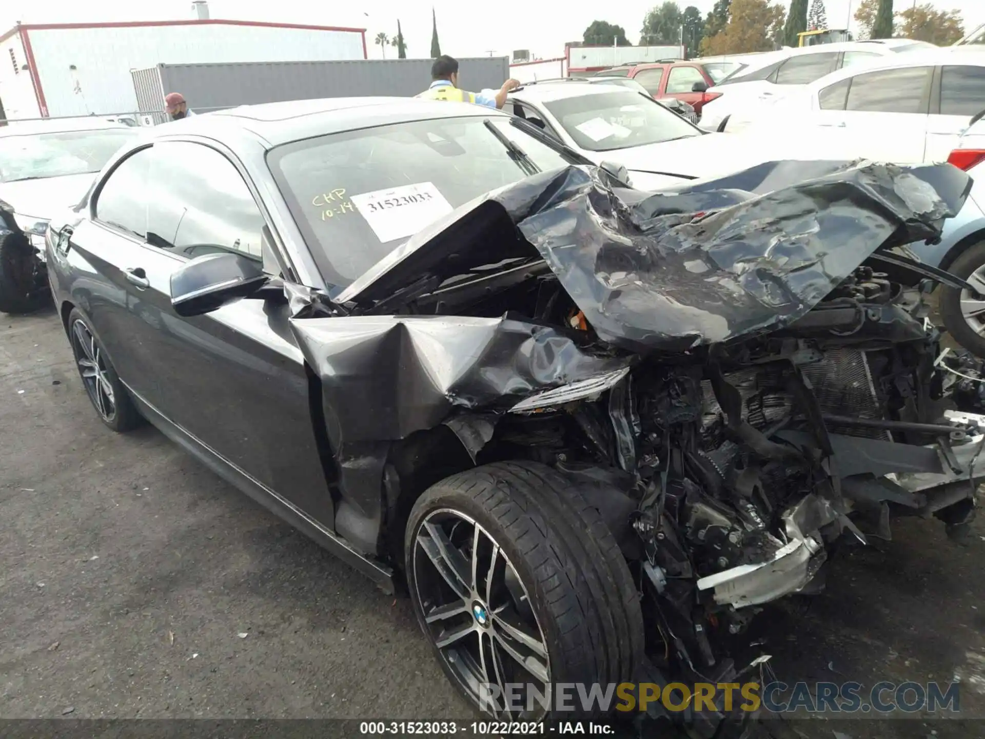 1 Photograph of a damaged car WBA2J1C0XL7E70507 BMW 2 SERIES 2020