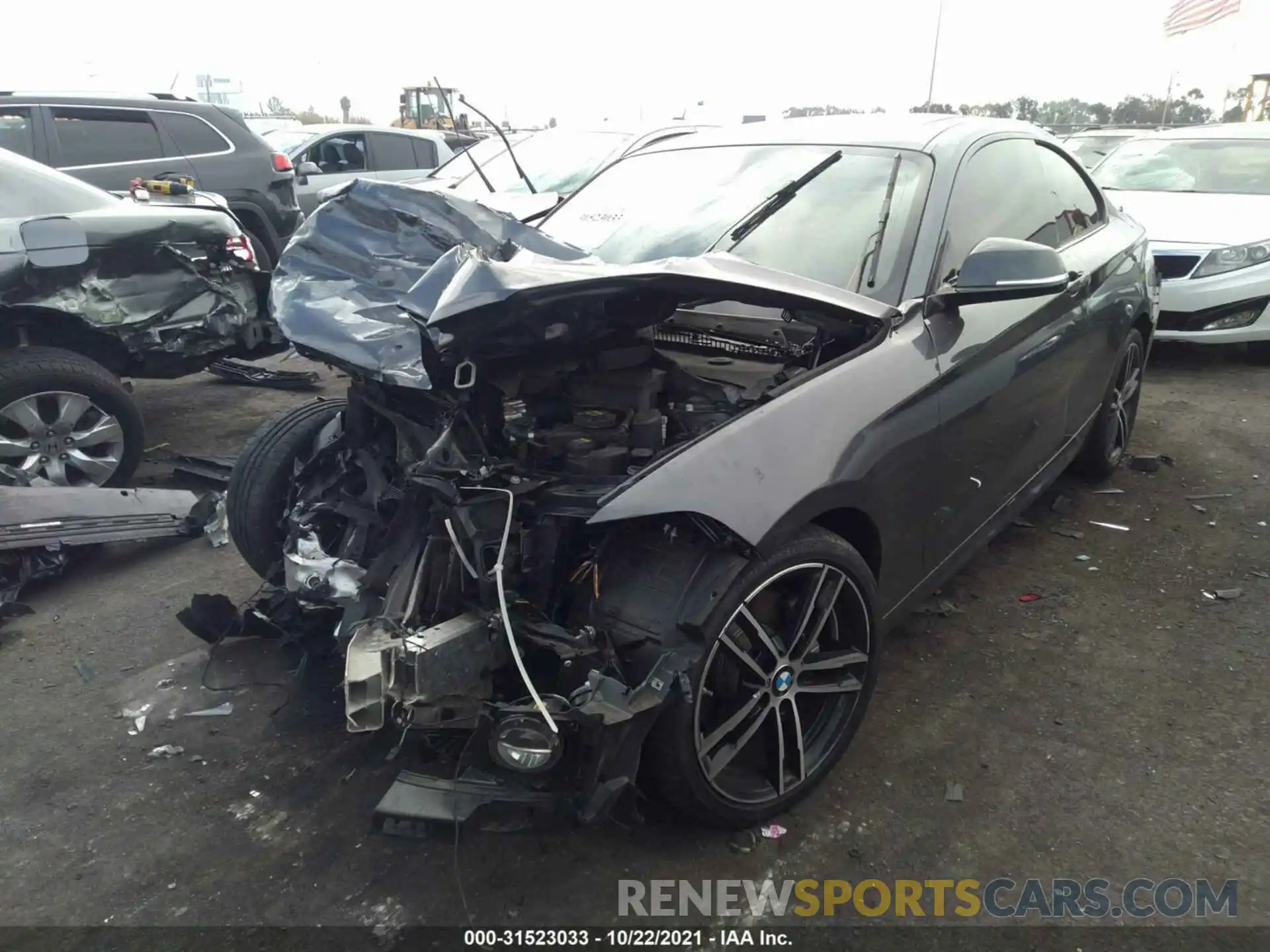 2 Photograph of a damaged car WBA2J1C0XL7E70507 BMW 2 SERIES 2020