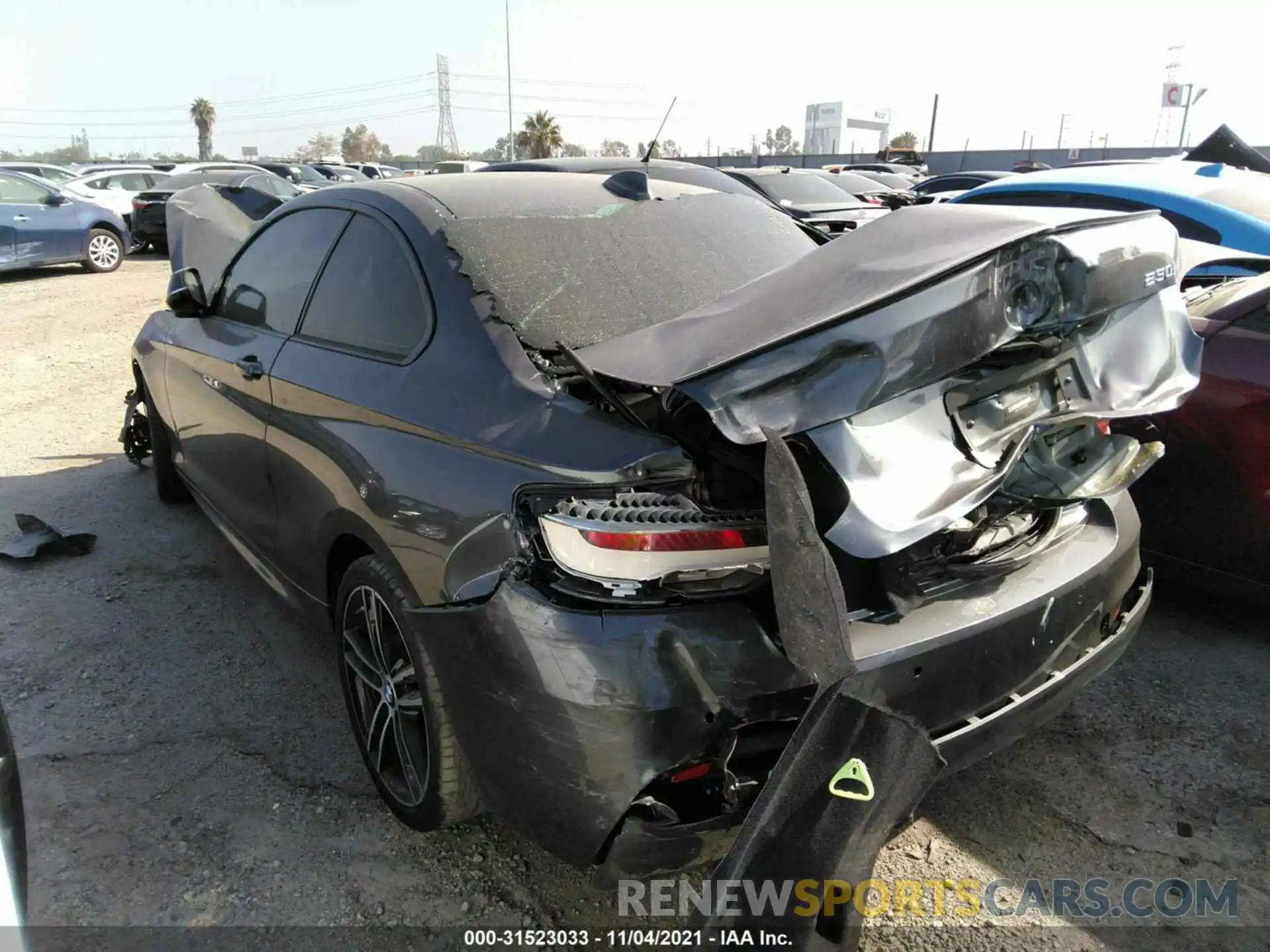 3 Photograph of a damaged car WBA2J1C0XL7E70507 BMW 2 SERIES 2020