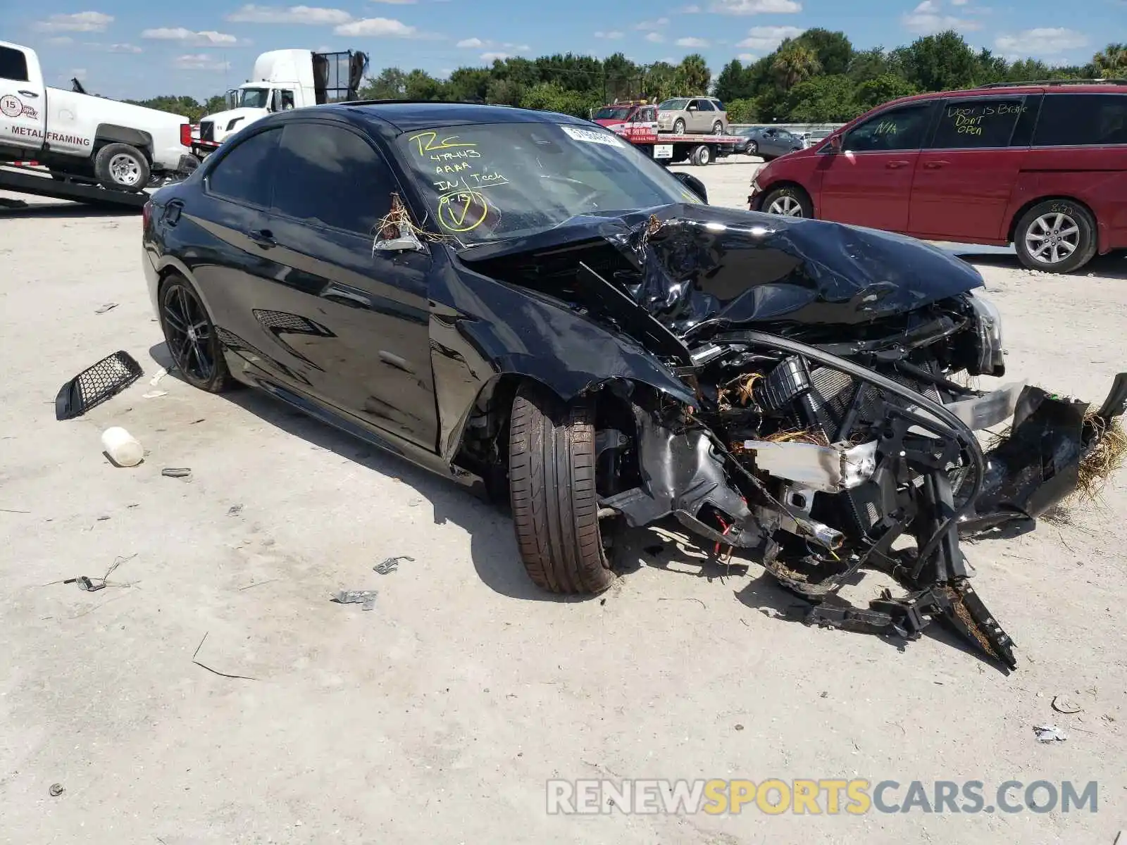 1 Photograph of a damaged car WBA2J1C0XL7F67772 BMW 2 SERIES 2020