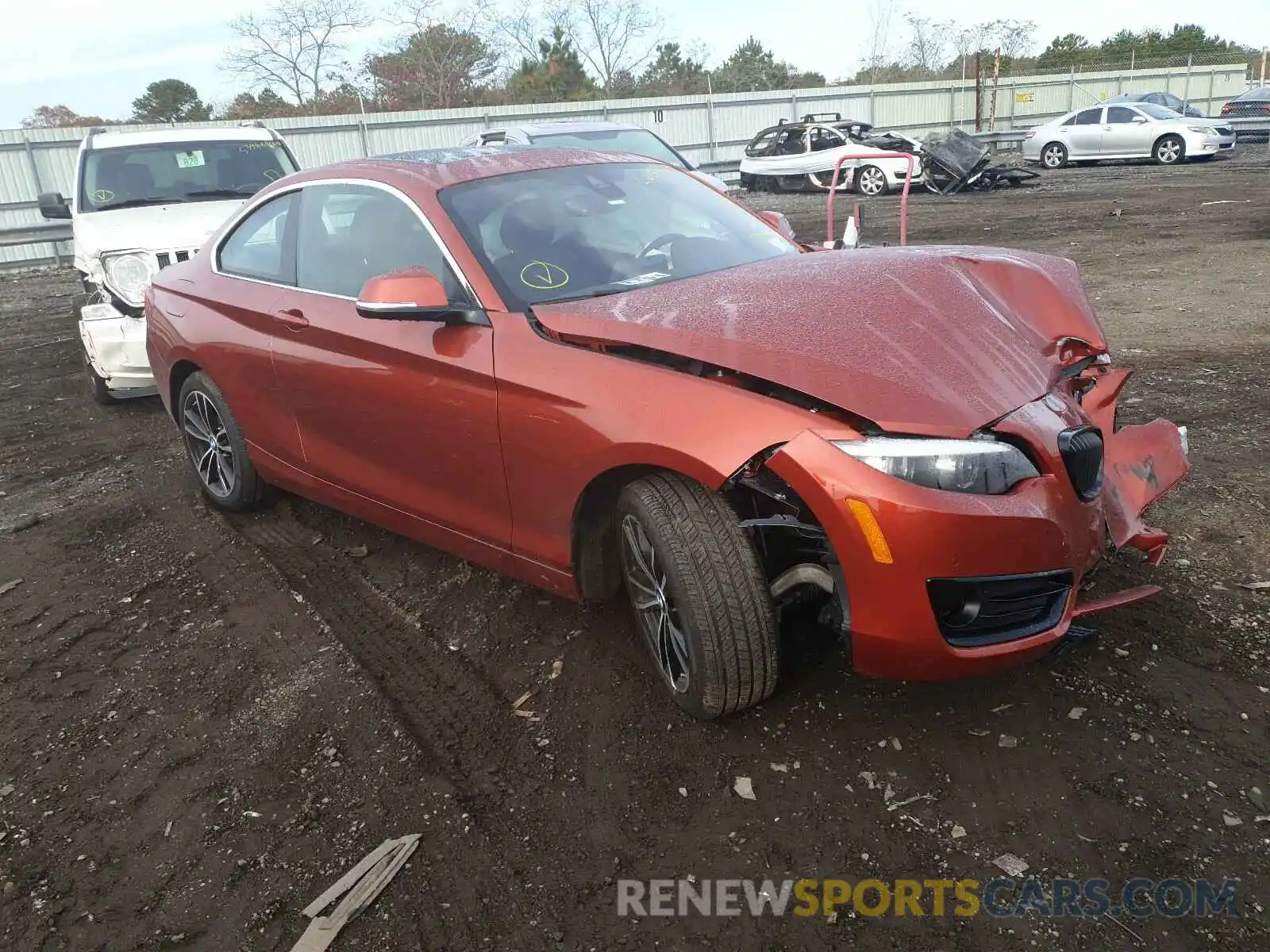 1 Photograph of a damaged car WBA2J3C00L7E60645 BMW 2 SERIES 2020