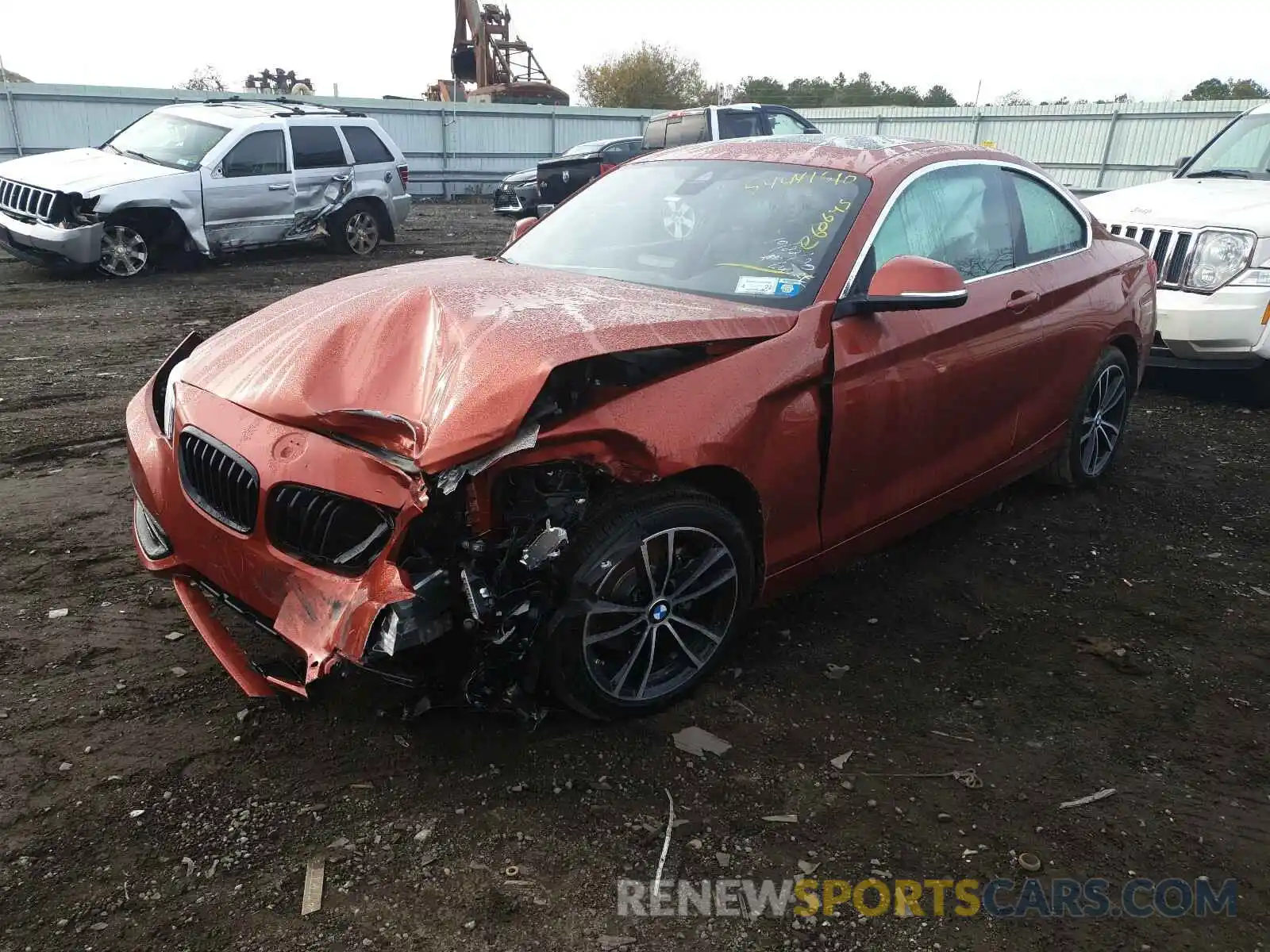 2 Photograph of a damaged car WBA2J3C00L7E60645 BMW 2 SERIES 2020