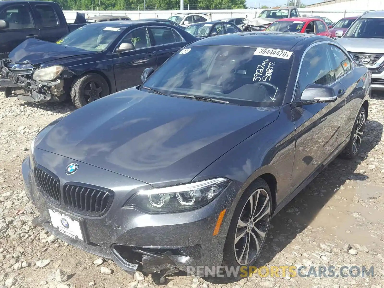 2 Photograph of a damaged car WBA2J3C06L7E63923 BMW 2 SERIES 2020