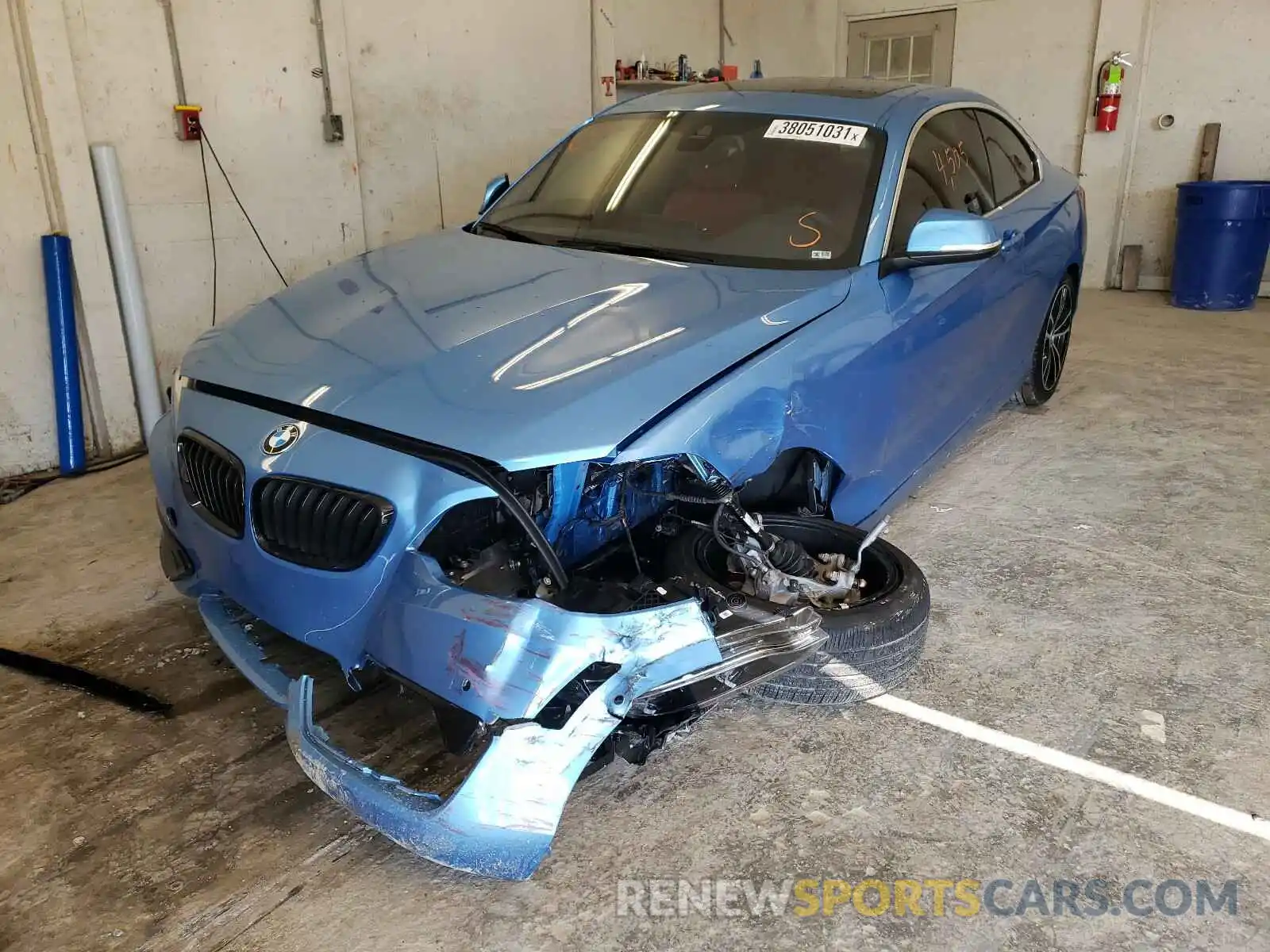 2 Photograph of a damaged car WBA2J3C06L7F73354 BMW 2 SERIES 2020