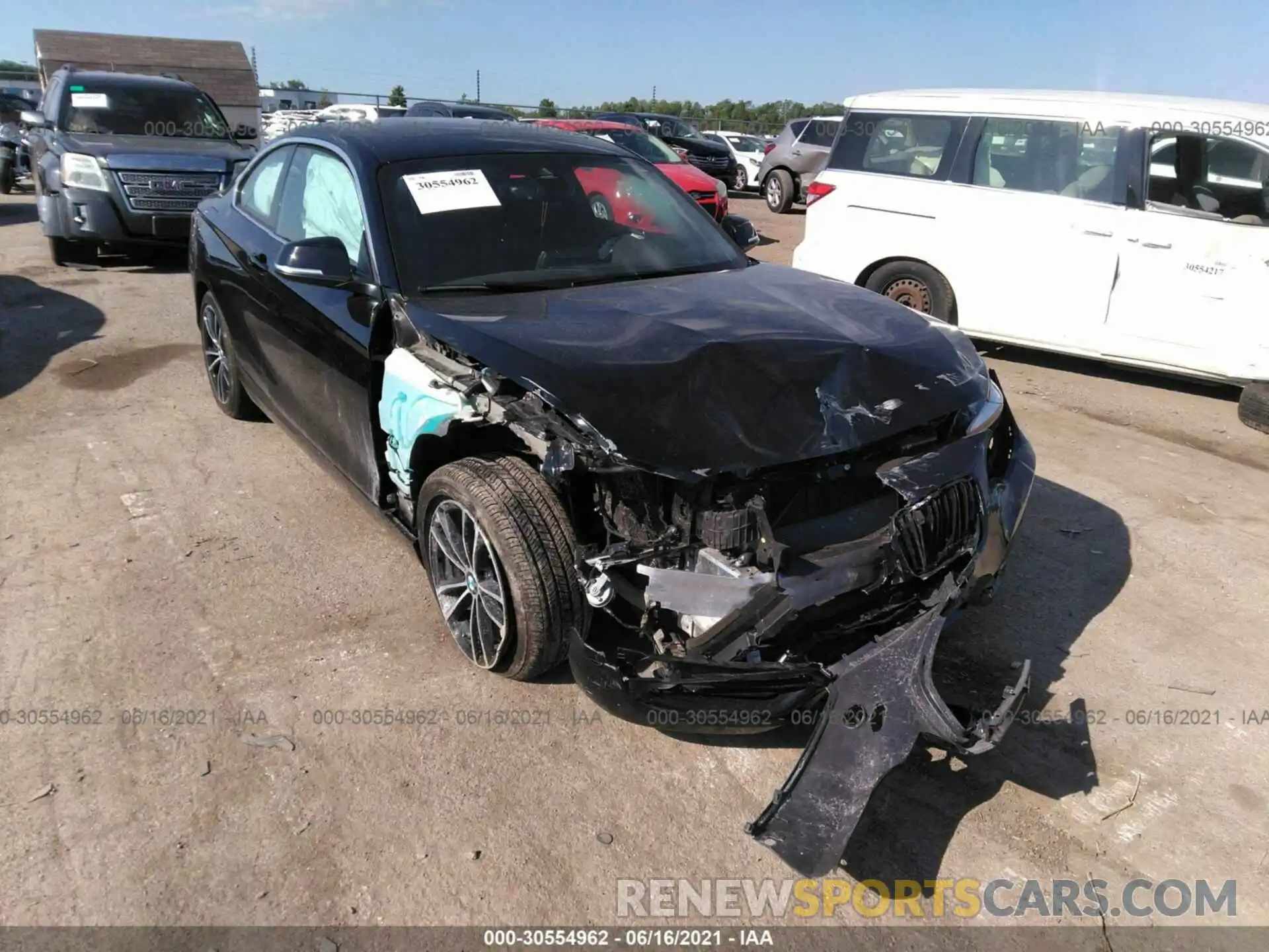 1 Photograph of a damaged car WBA2J3C07L7E49187 BMW 2 SERIES 2020