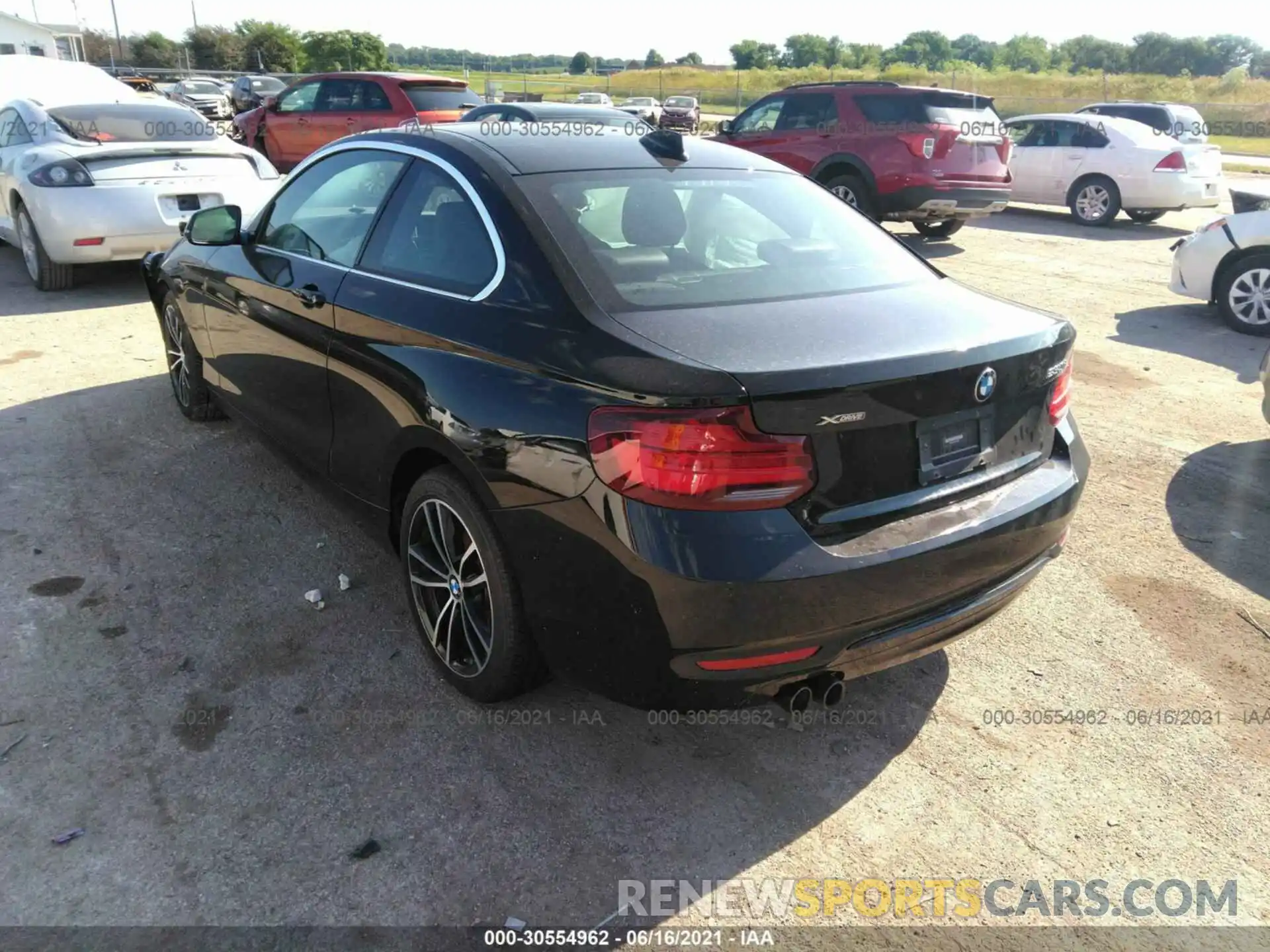 3 Photograph of a damaged car WBA2J3C07L7E49187 BMW 2 SERIES 2020