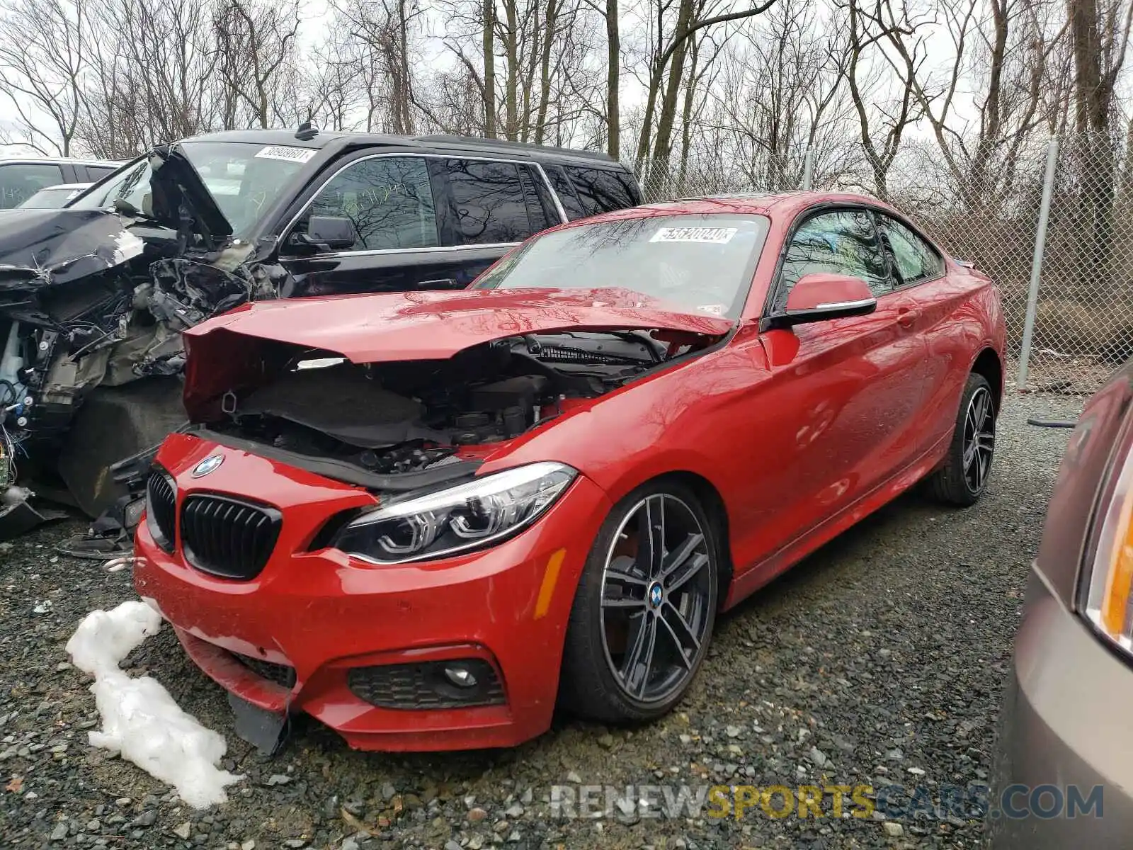 2 Фотография поврежденного автомобиля WBA2J3C0XL7E55467 BMW 2 SERIES 2020